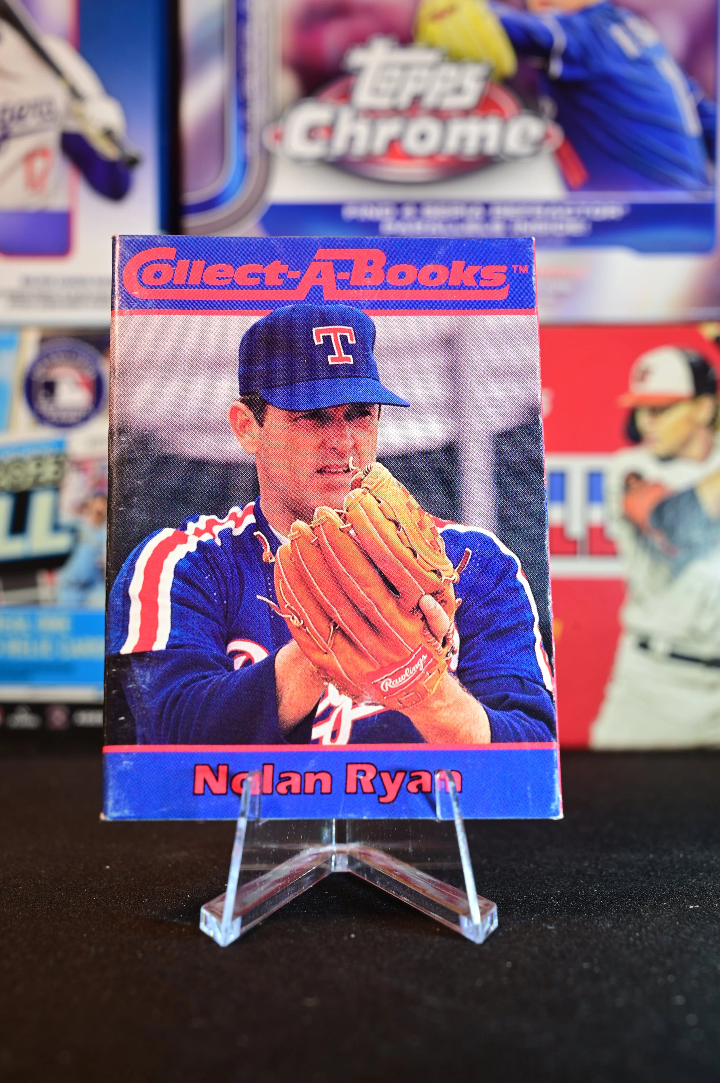 1991 Collect-A-Books - Nolan Ryan - base - Texas Rangers