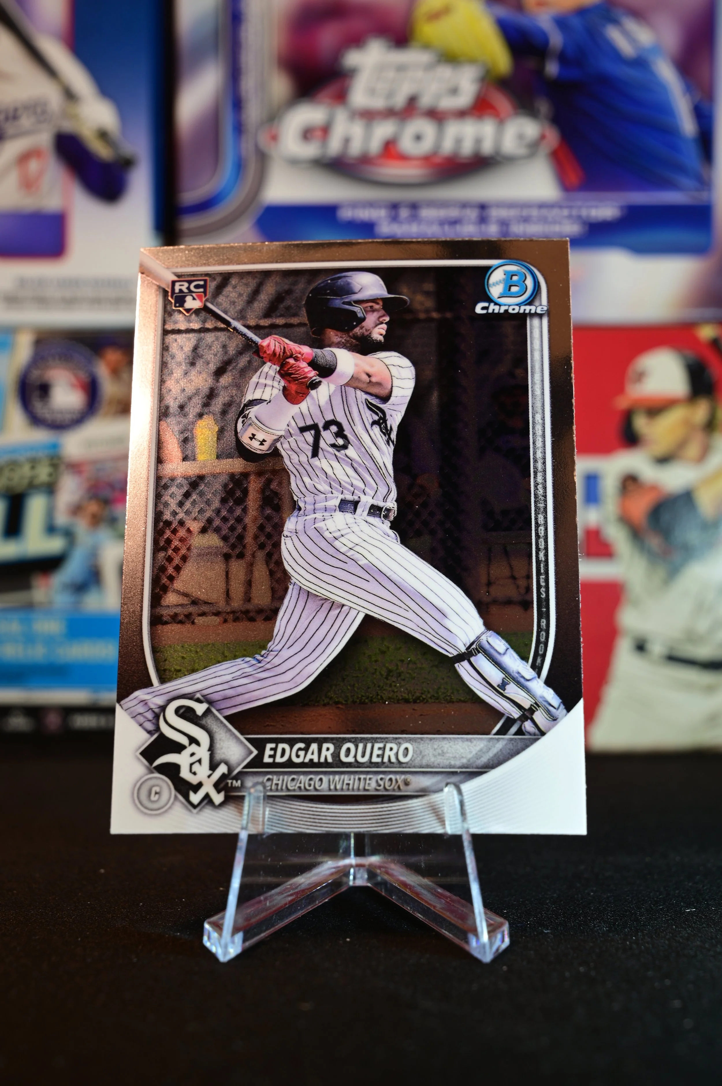 2025 Bowman Chrome - Edgar Quero - base - Chicago White Sox - (RC)