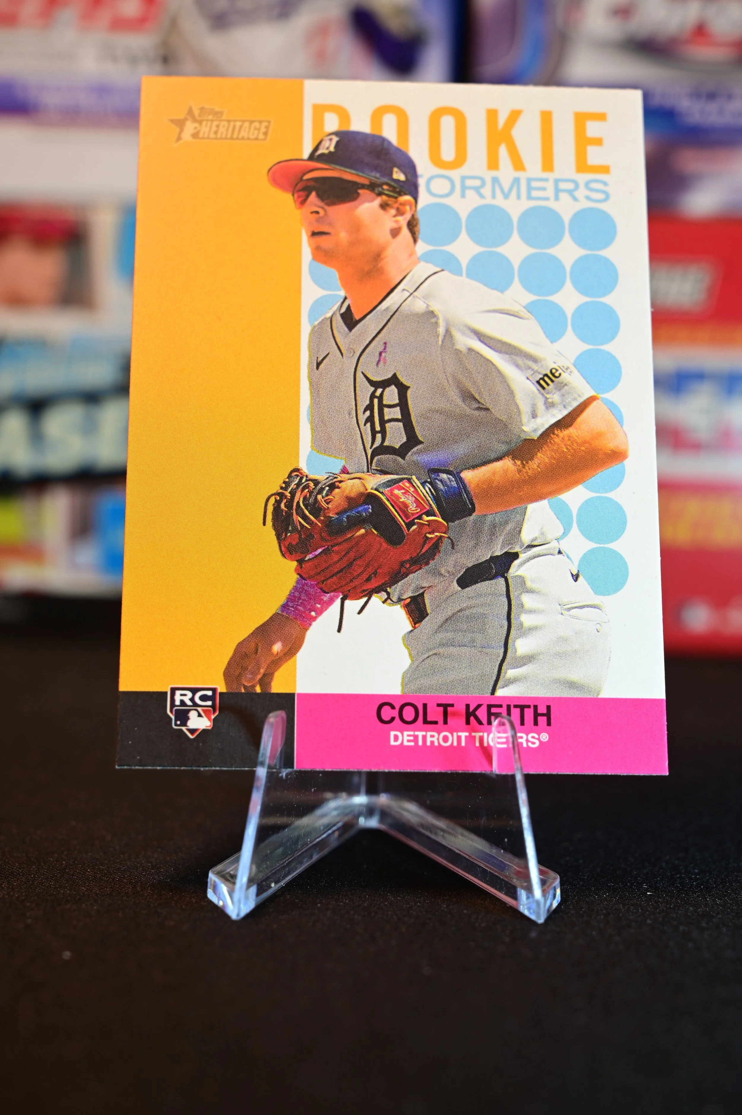 2025 Topps Heritage - Colt Keith - Rookie Performers Insert - Detroit Tigers - (RC)