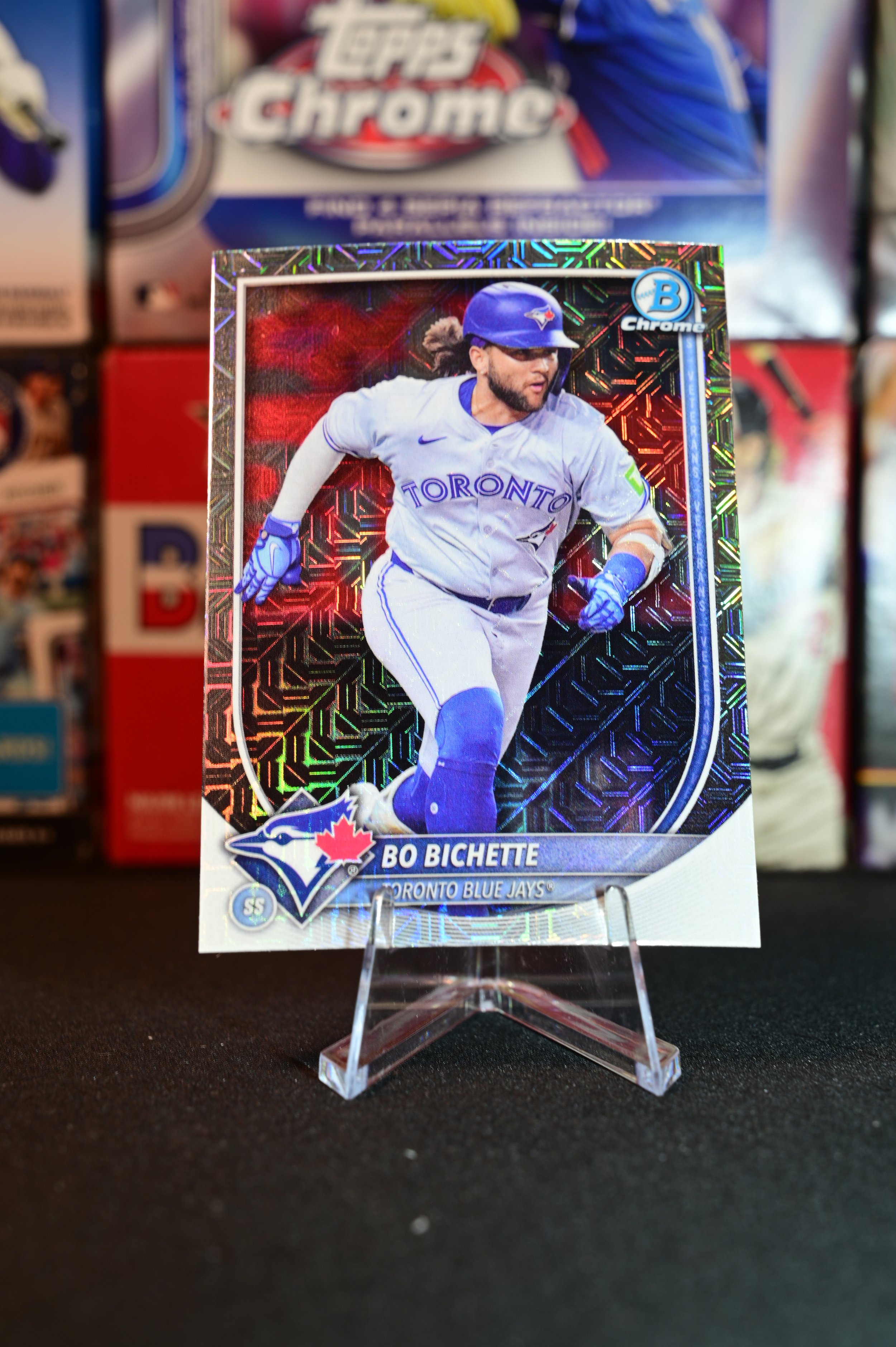 2025 Bowman Chrome - Bo Bichette - Mojo Refractor - Toronto Blue Jays