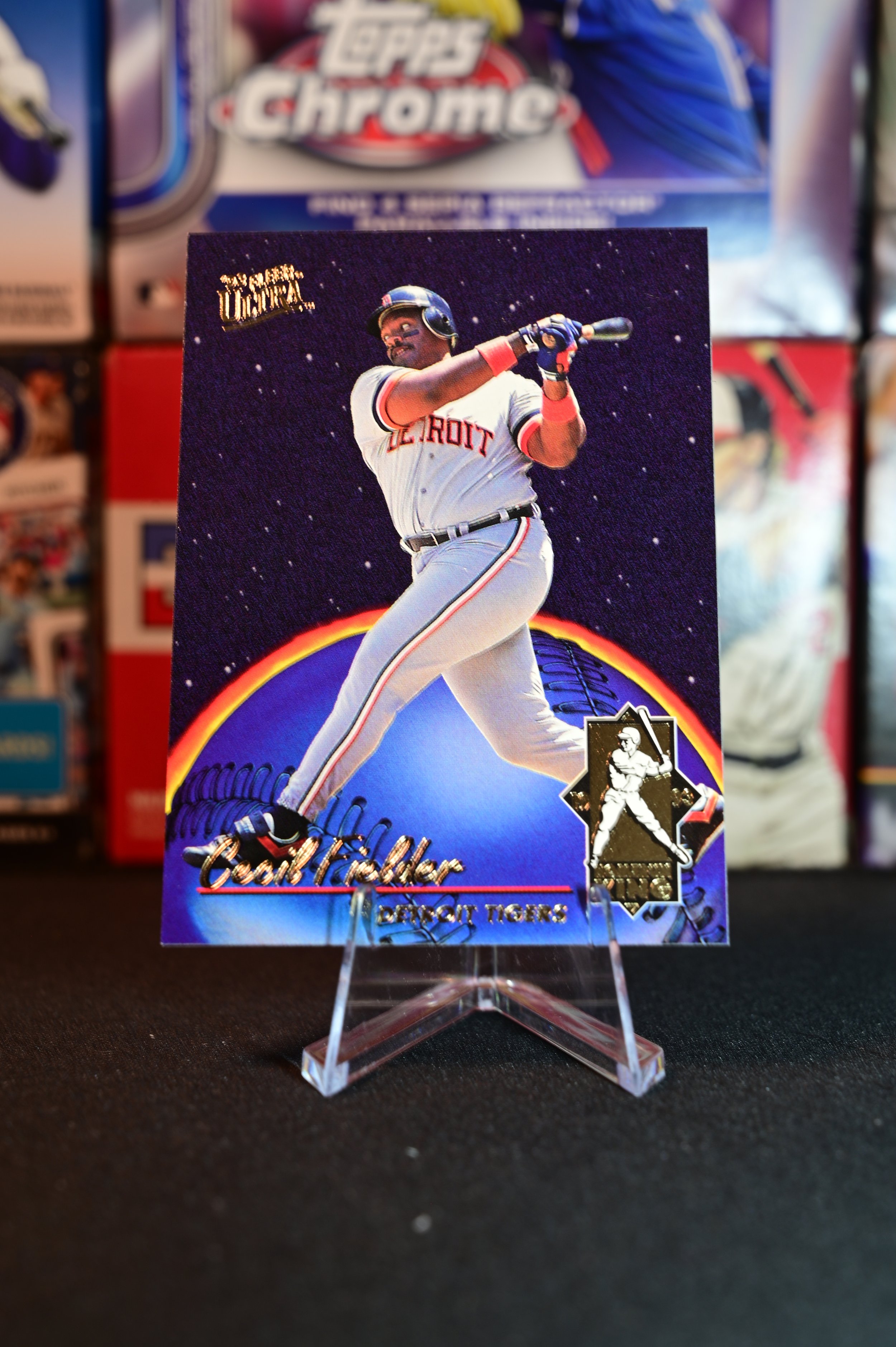 1993 Fleer Ultra - Cecil Fielder - Homerun King Insert - Detroit Tigers