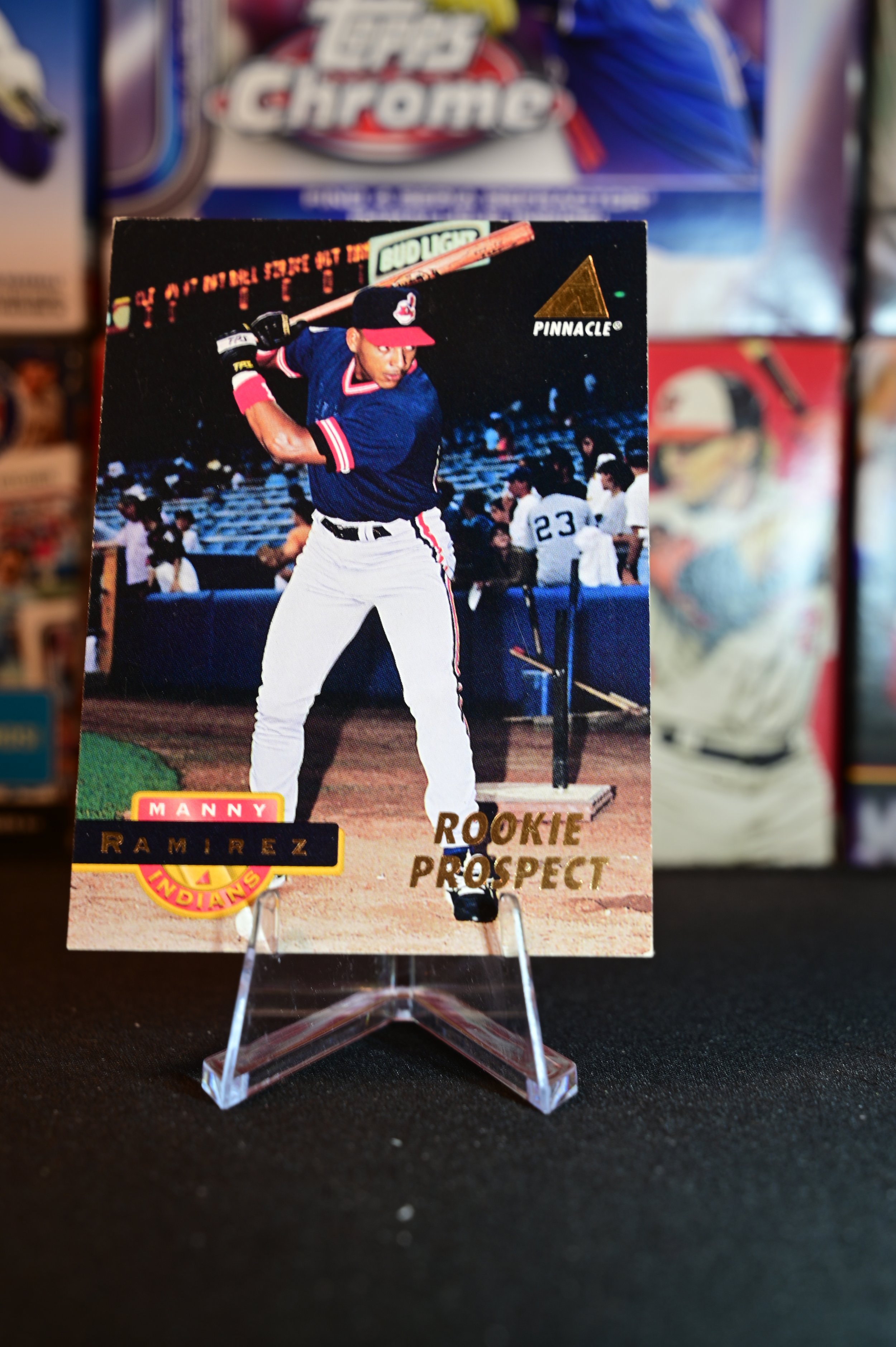 1994 Pinnackle - Manny Ramirez - Rookie Prospect - Cleveland Indians