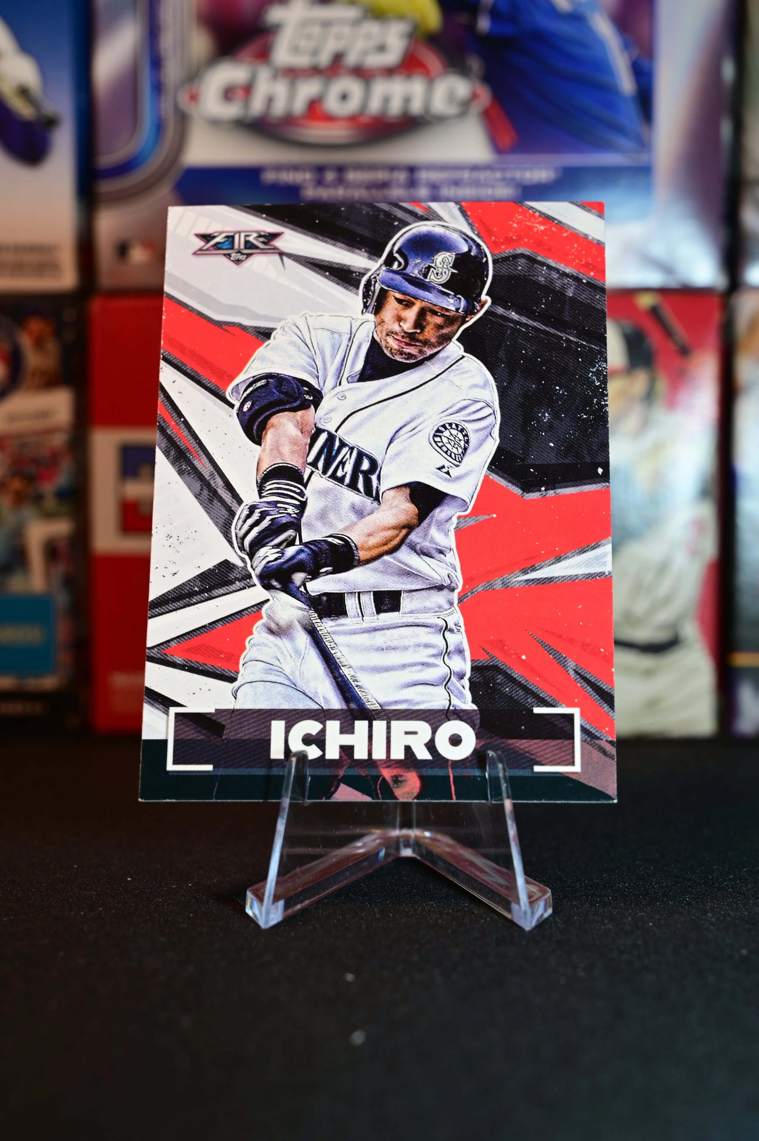 2021 Topps Fire - Ichiro - base - Seattle Mariners
