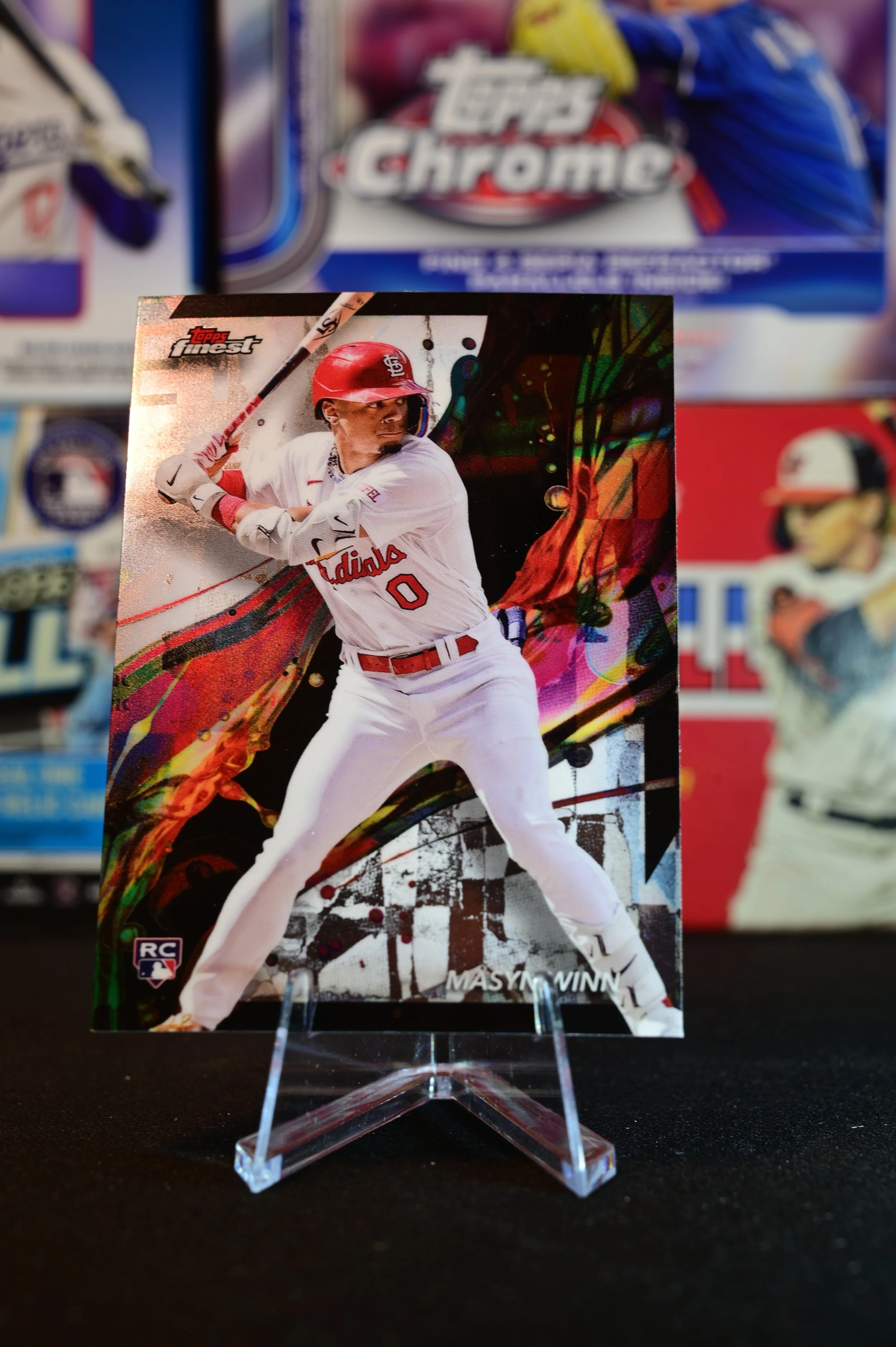 2024 Topps Finest - Masyn Winn - base - St. Louis Cardinals - (RC)