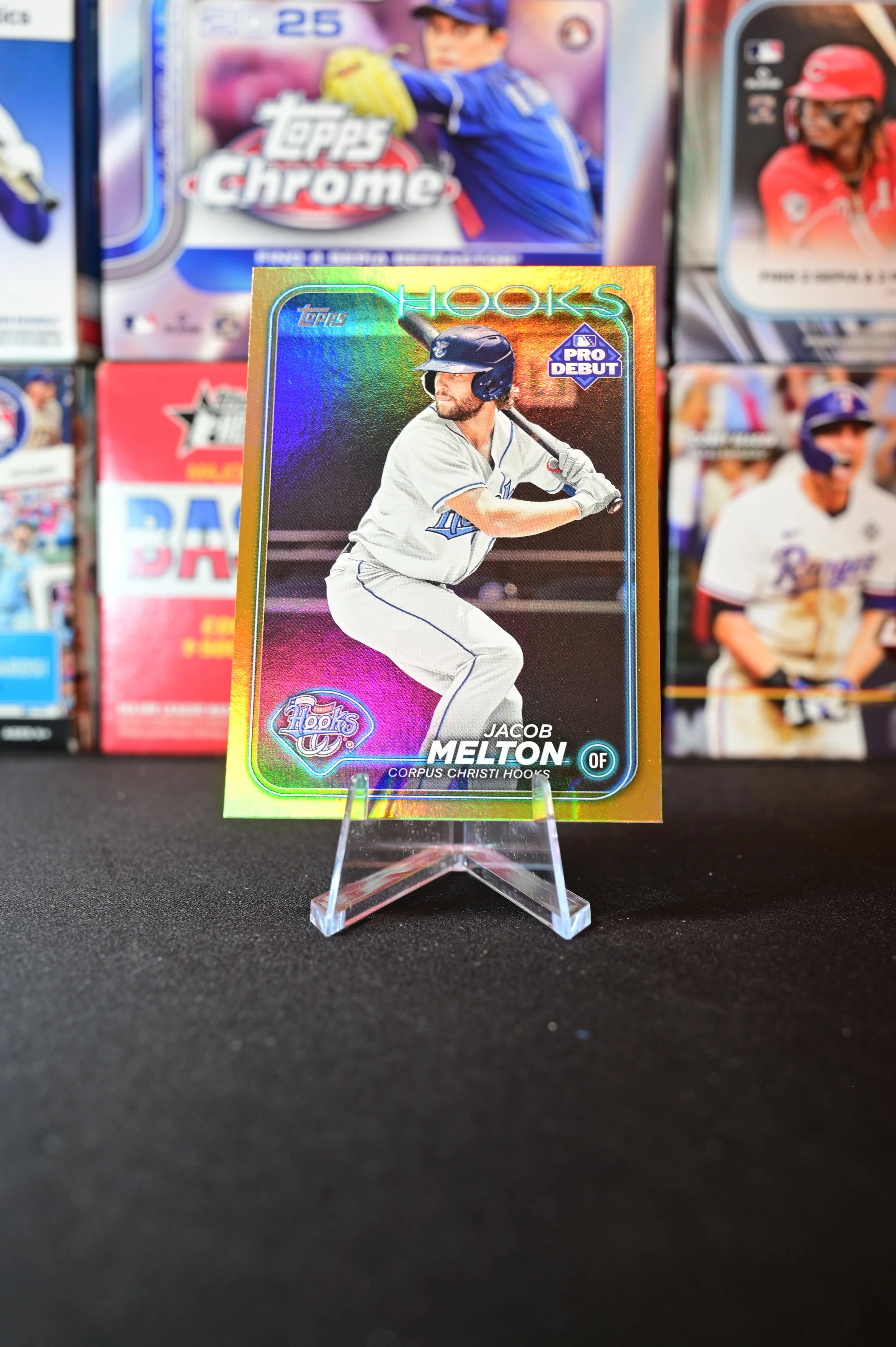 2024 Topps Pro Debut - Jacob Melton - Gold Foilboard /50 - Houston Astros