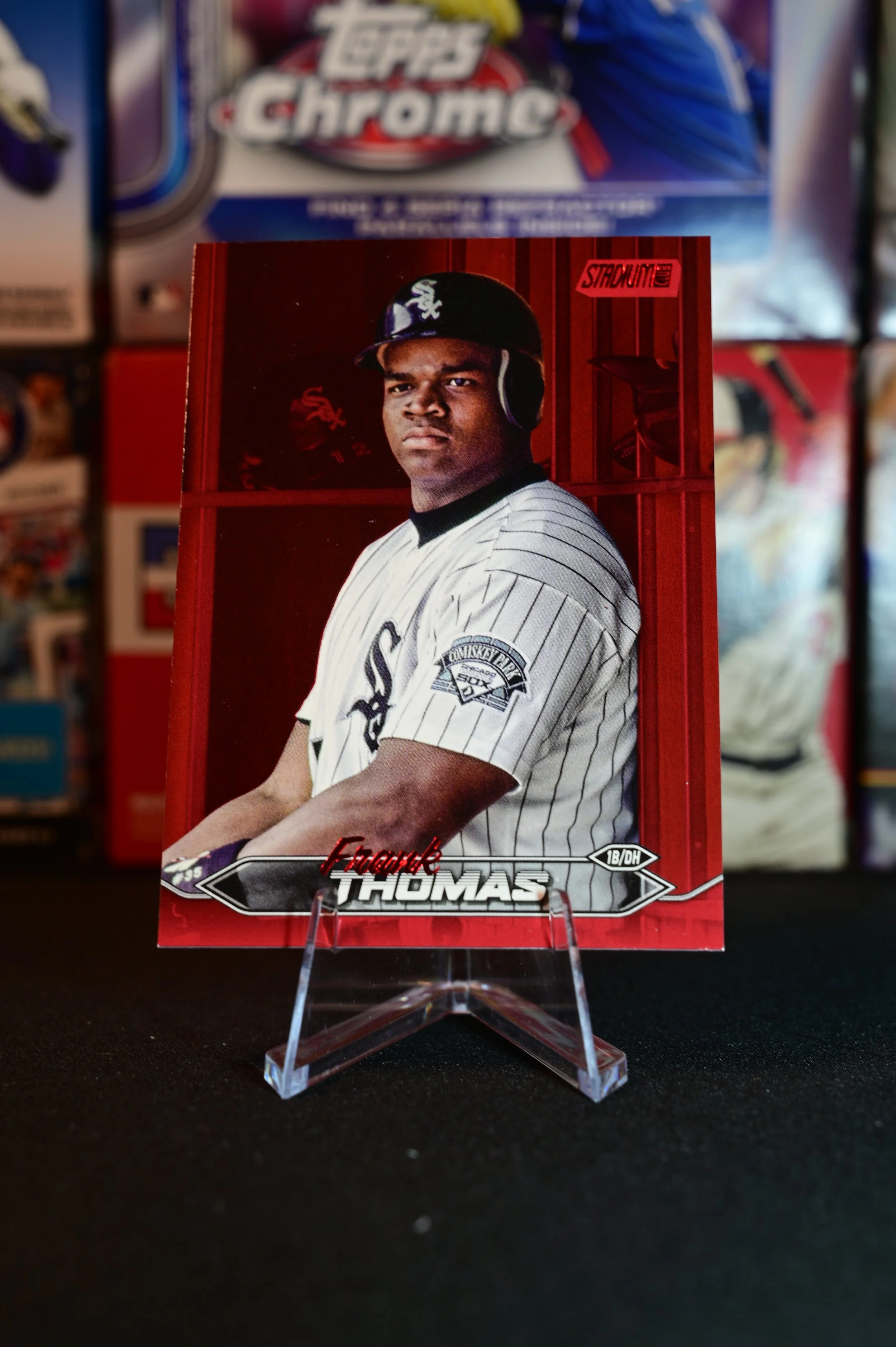 2024 Stadium Club - Frank Thomas - Red Parallel - Chicago White Sox