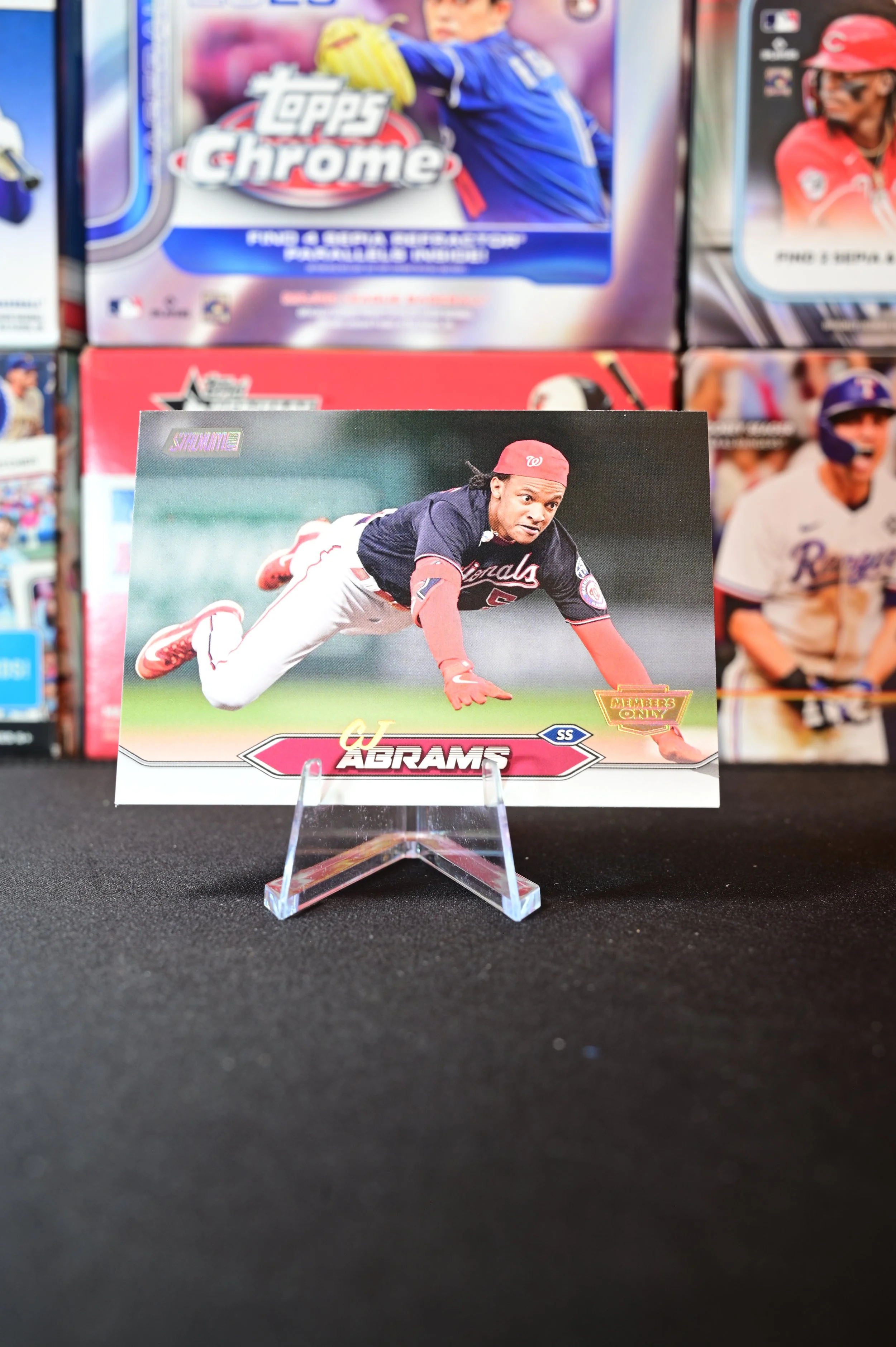 2024 Stadium Club - CJ Abrams - Members Only Case Hit Parallel - Washington Nationals