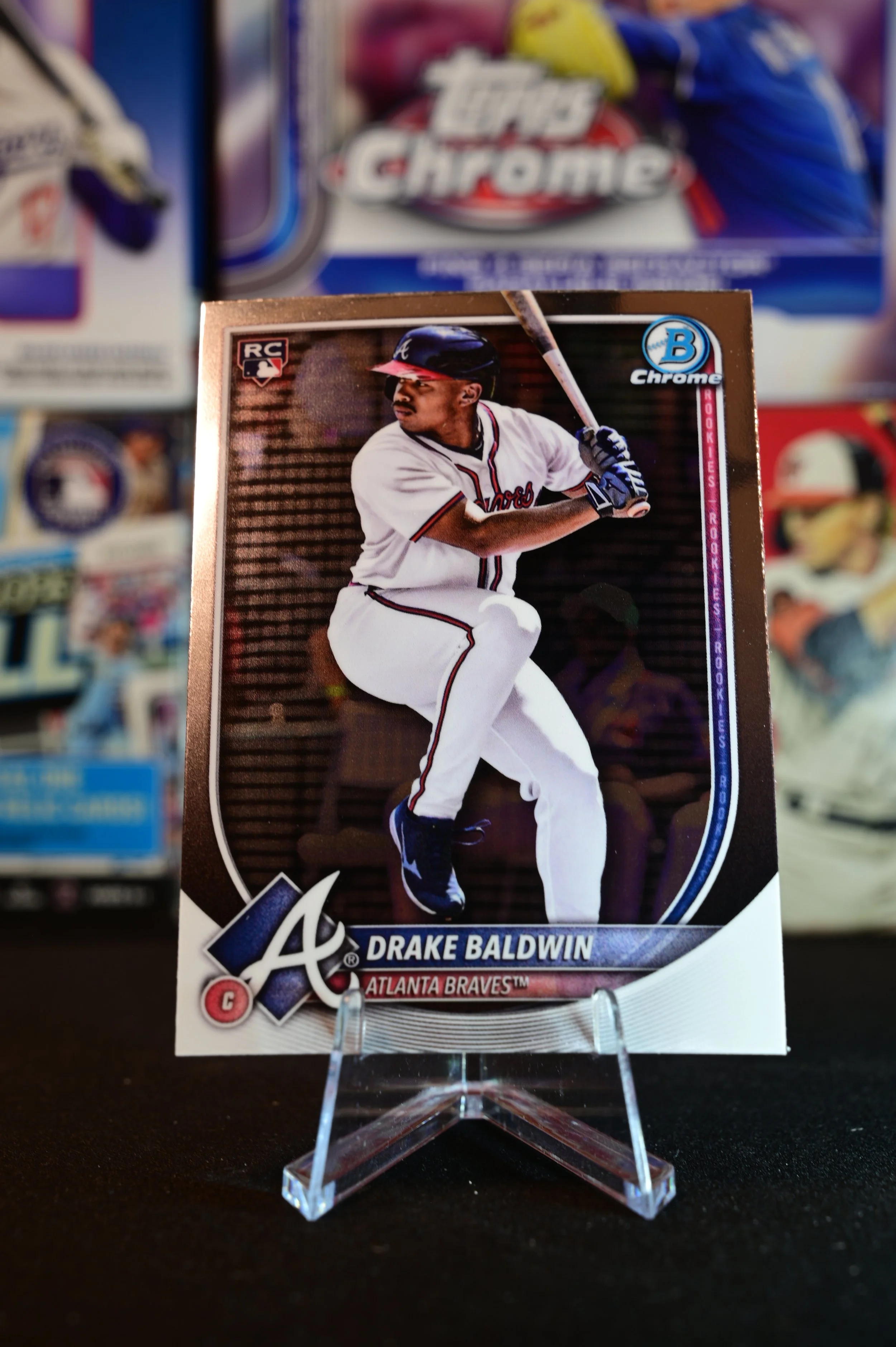 2025 Bowman Chrome - Drake Baldwin - base - Atlanta Braves - (RC)