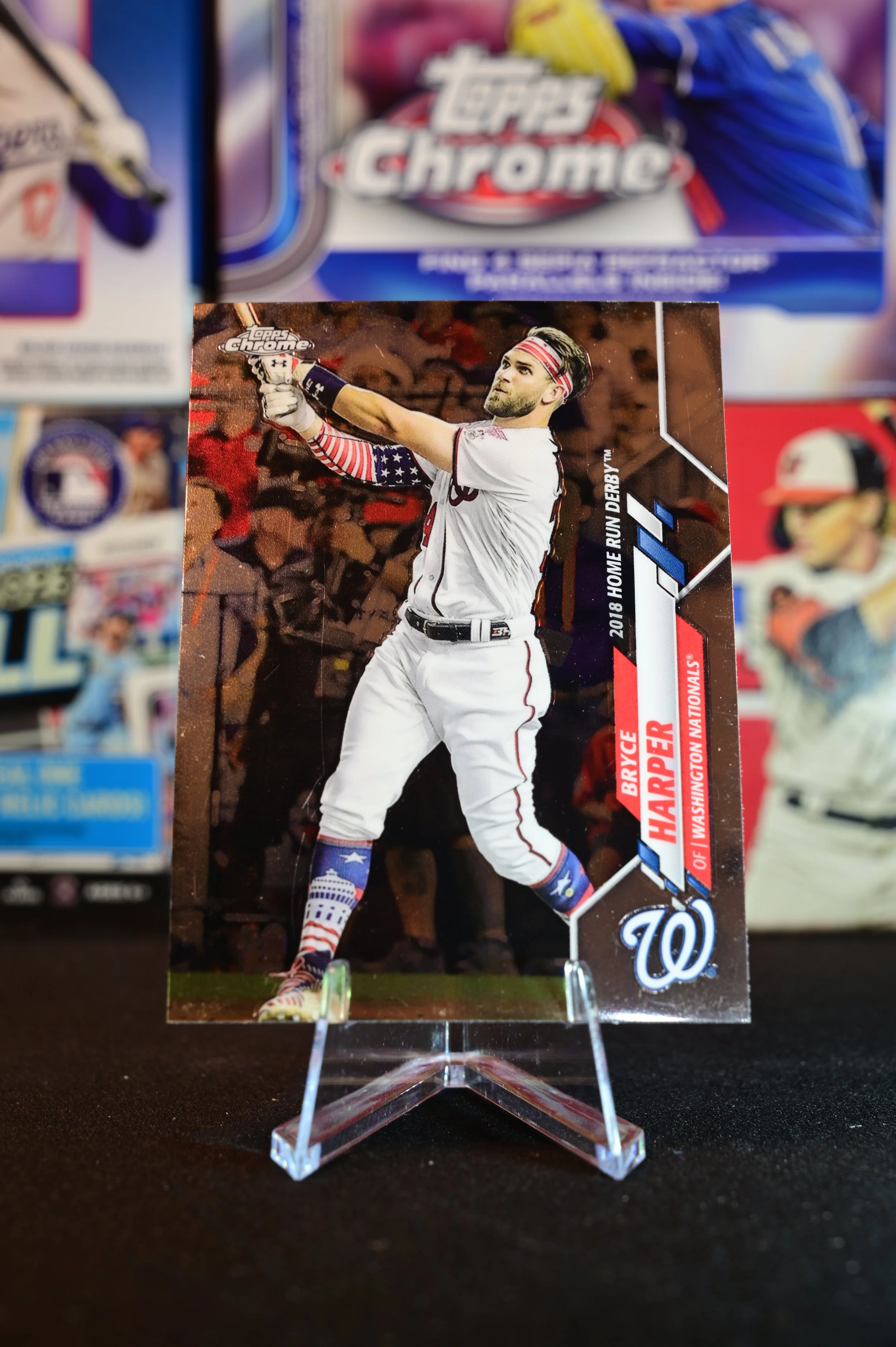 2025 Topps Chrome - Bryce Harper - base - Washington Nationals