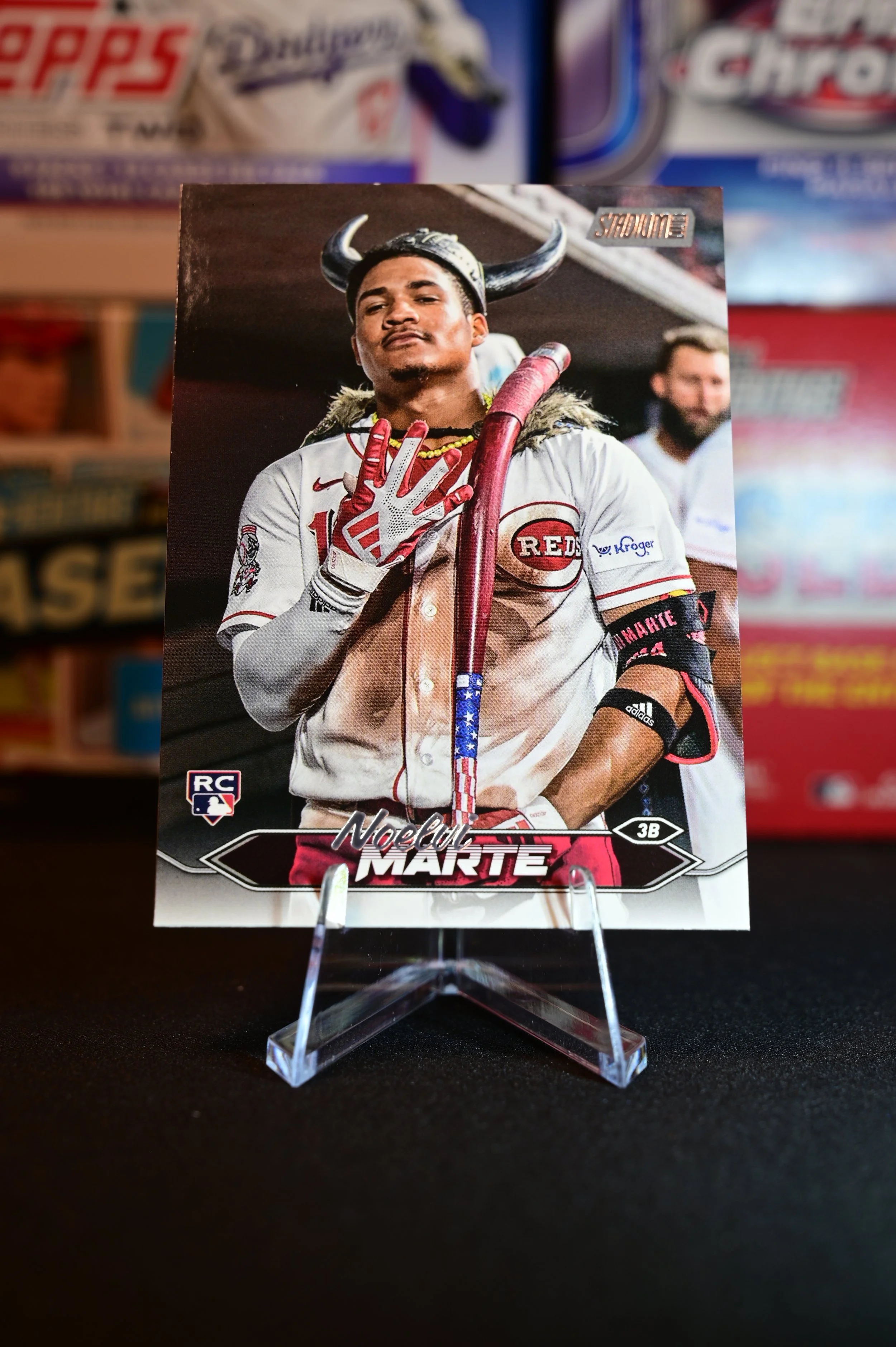 2024 Stadium Club - Noelvi Marte - base - Cincinnati Reds - (RC)