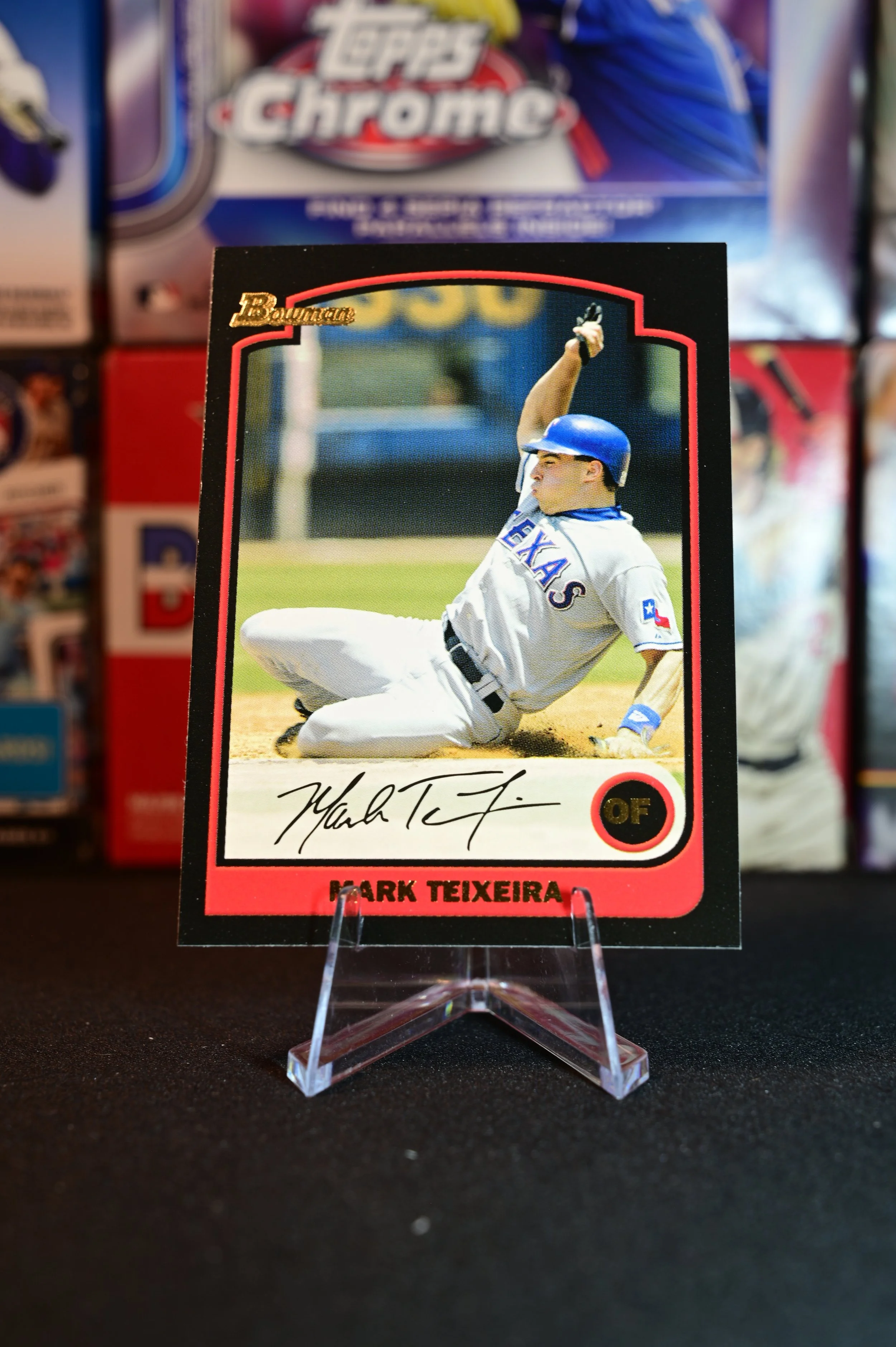 2003 Bowman Draft Picks & Prospects - Mark Teixeira - base - Texas Rangers