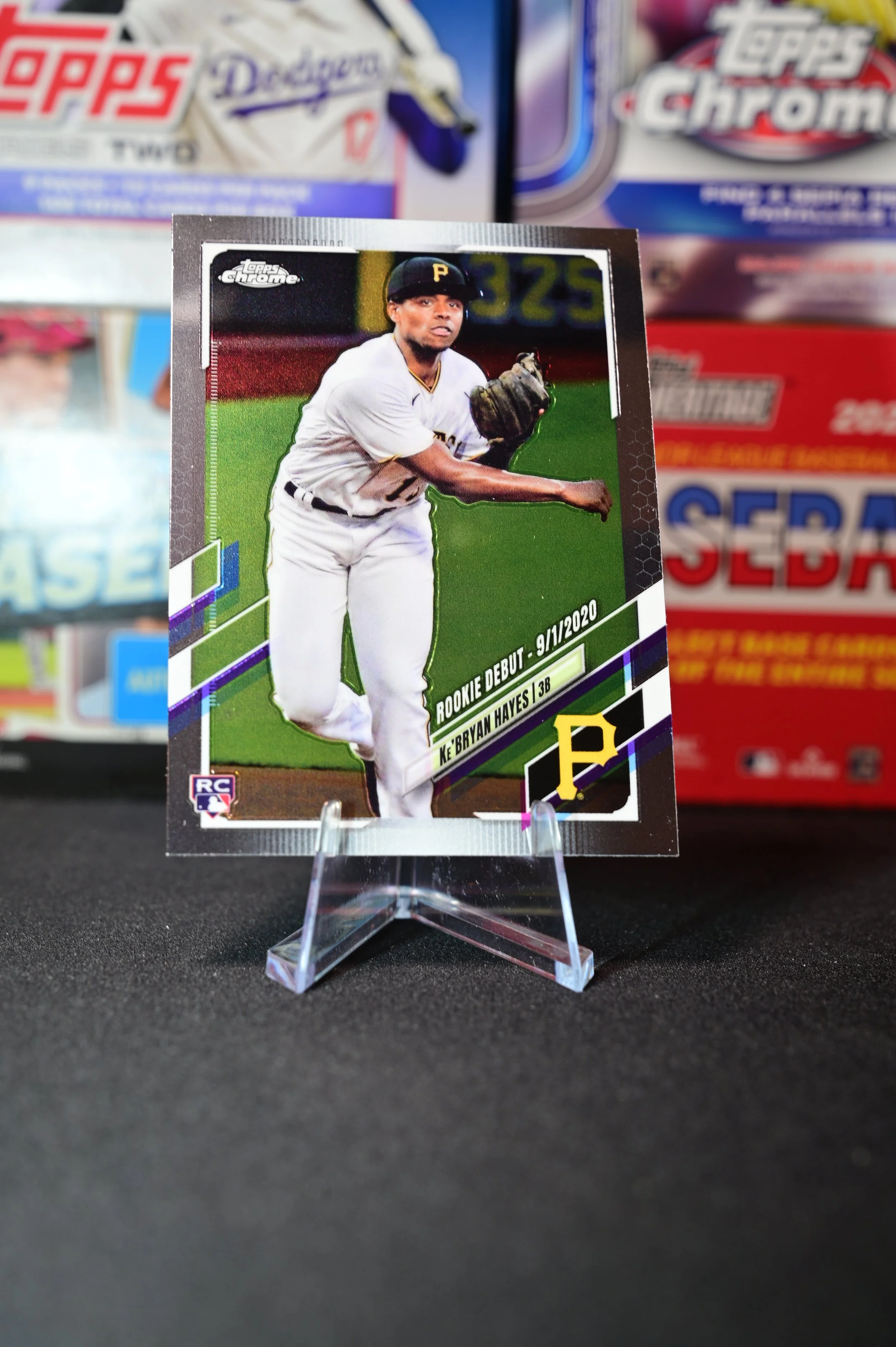 2021 Topps Chrome - Ke'bryan Hayes - Rookie Debut - Pittsburgh Pirates - (RC)