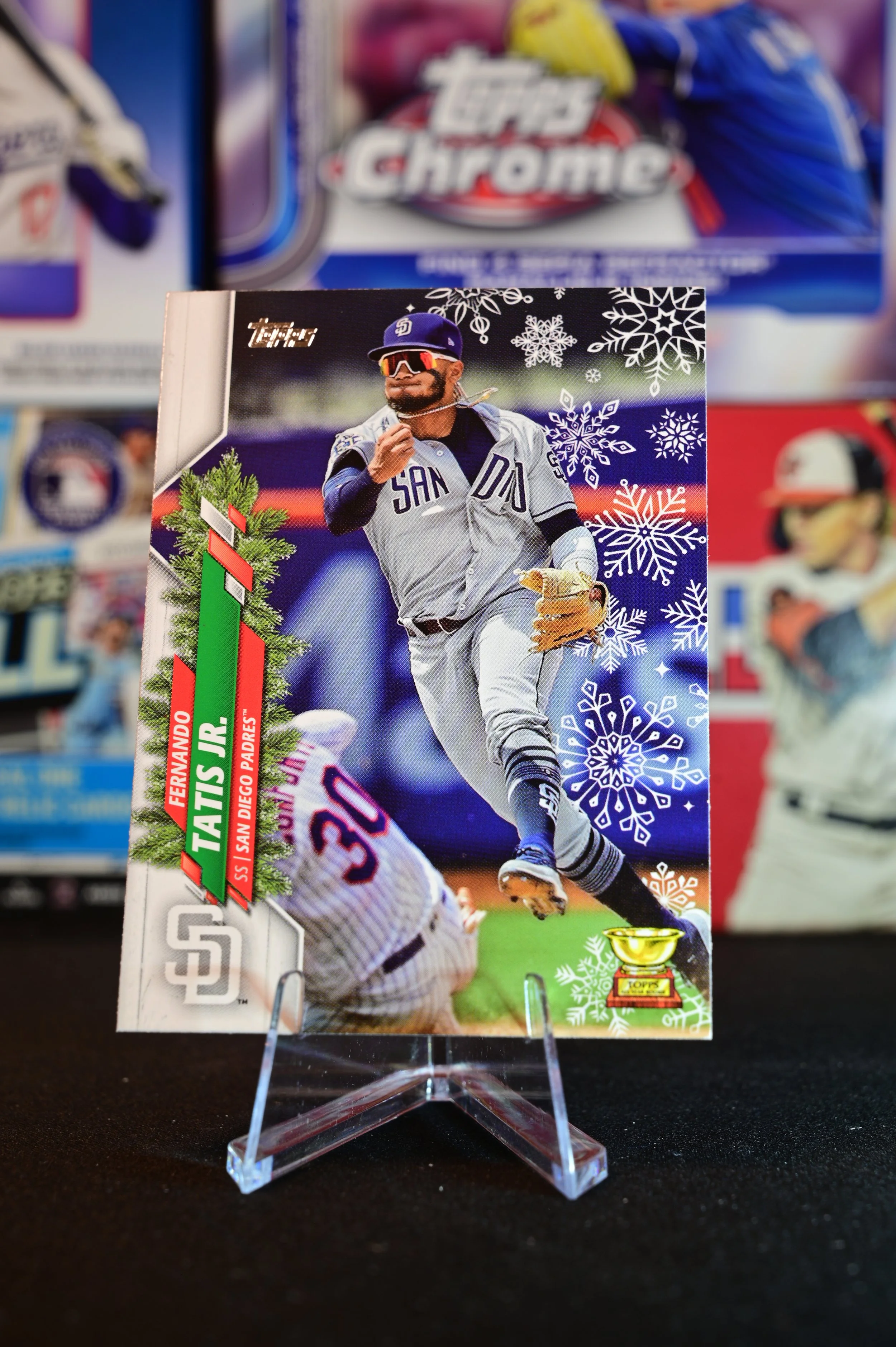 2020 Topps Holiday - Fernando Tatis Jr - base - San Diego Padres