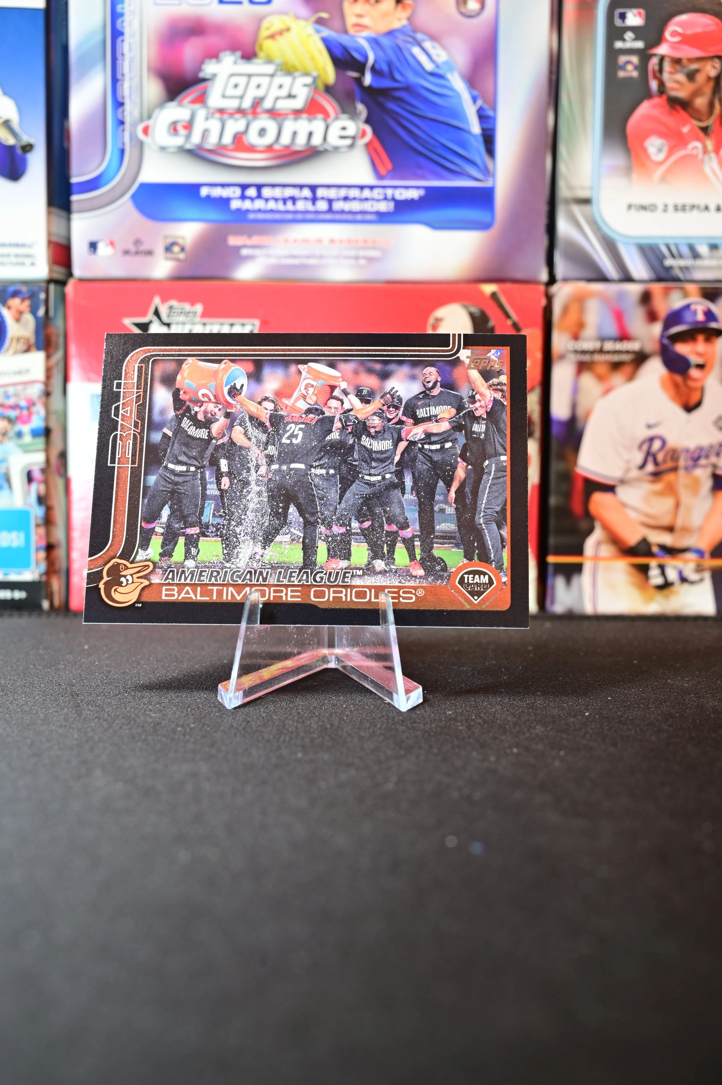 2025 Topps - Baltimore Orioles Team Card - Black Border Parallel /74