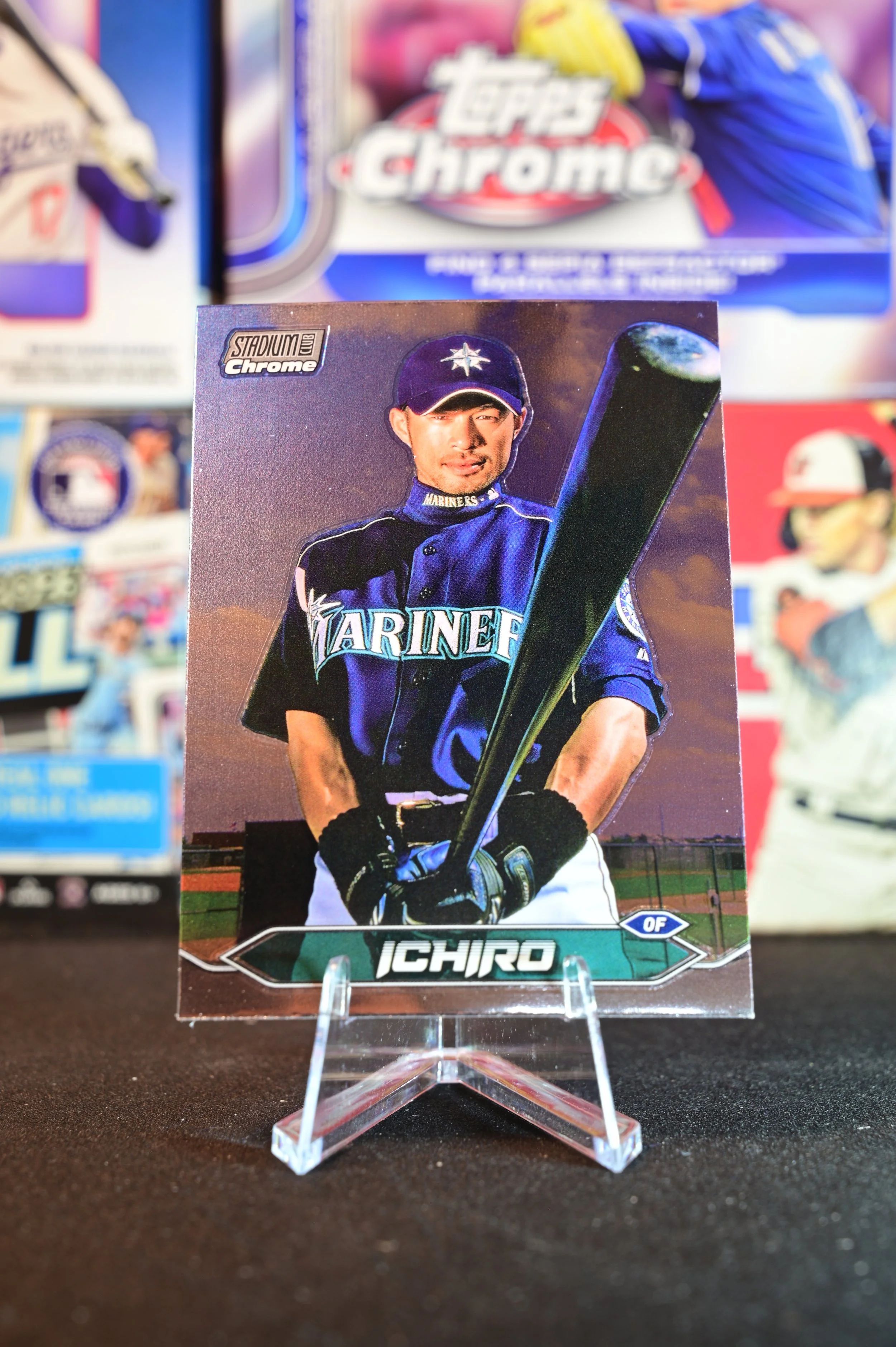 2024 Stadium Club - Ichiro - Chrome Prallel - Seattle Mariners