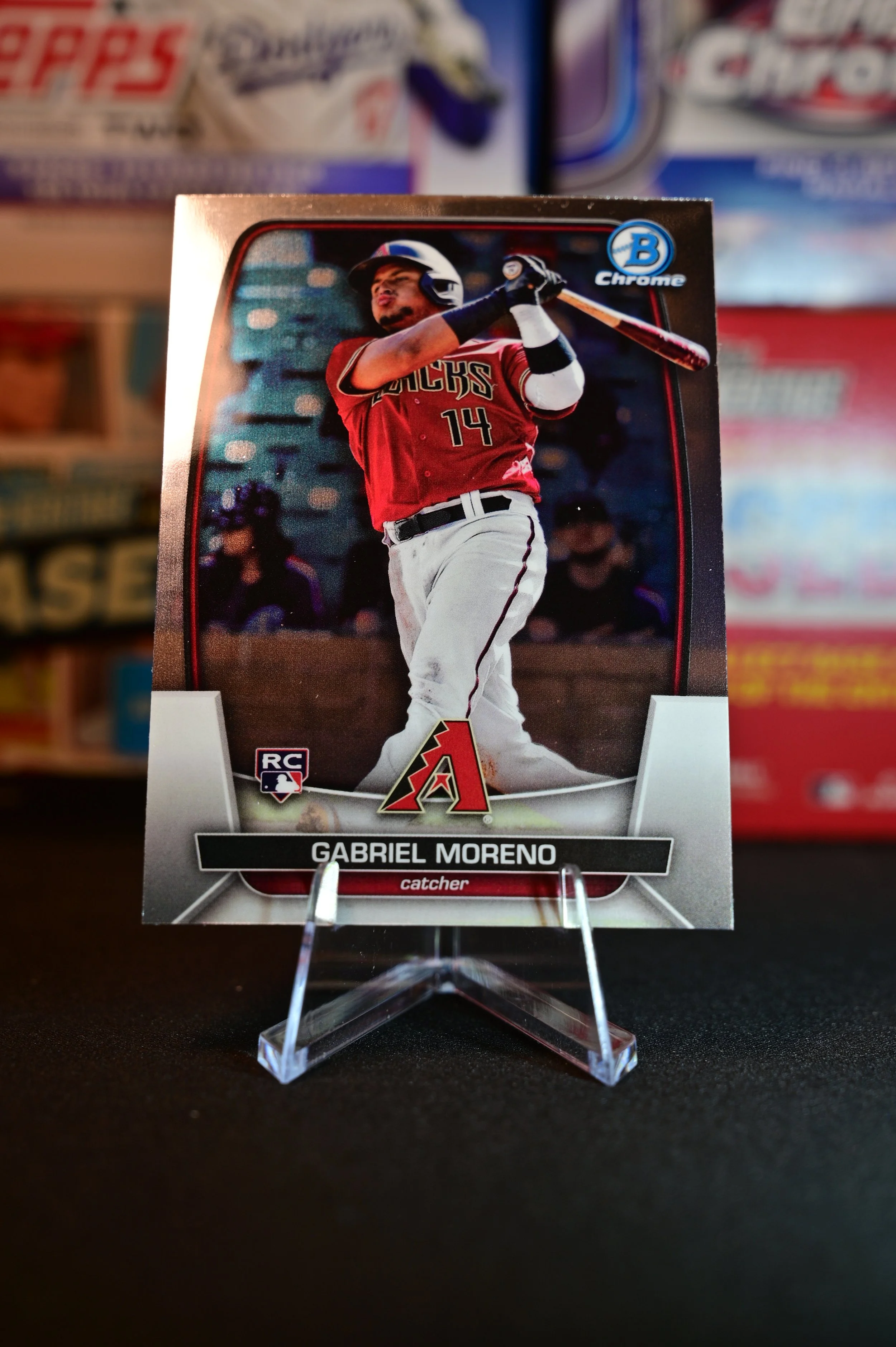 2023 Bowman Chrome - Gabriel Moreno - base - Arizona Diamondbacks - (RC)