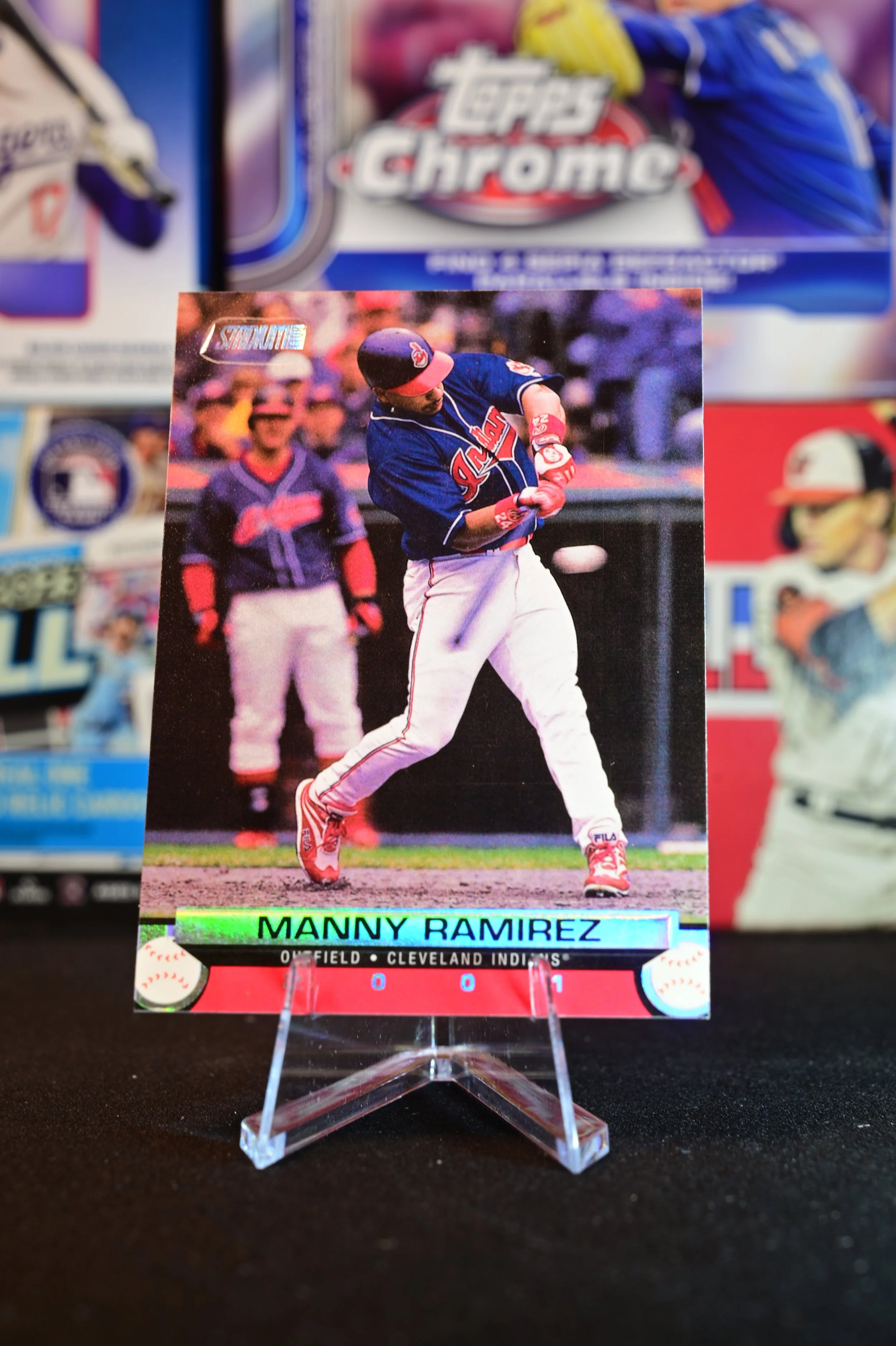 2000 Stadium Club - Manny Ramirez - base - Cleveland Guardians