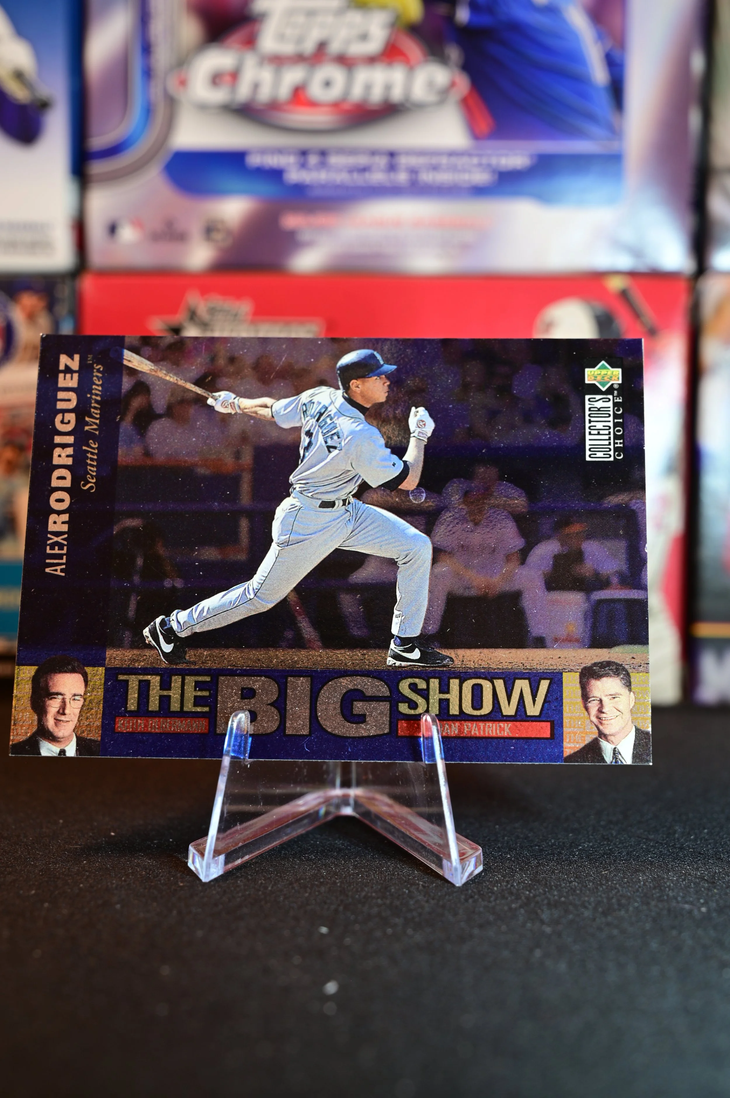 1997 Collector's Choice - Alex Rodriguez - The Big Show Insert - Seattle Mariners