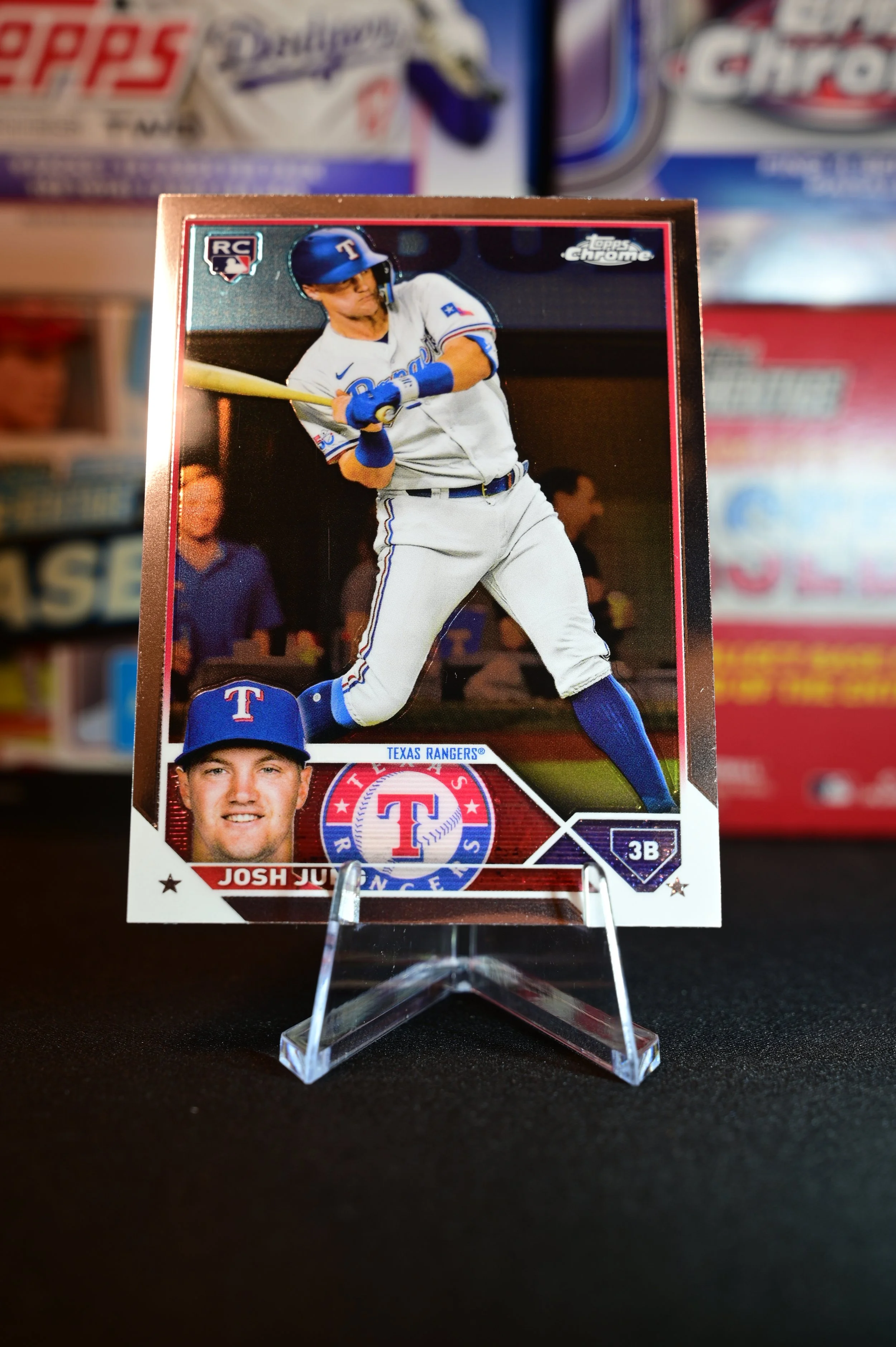 2023 Topps Chrome - Josh Jung - base - Texas Rangers - (RC)