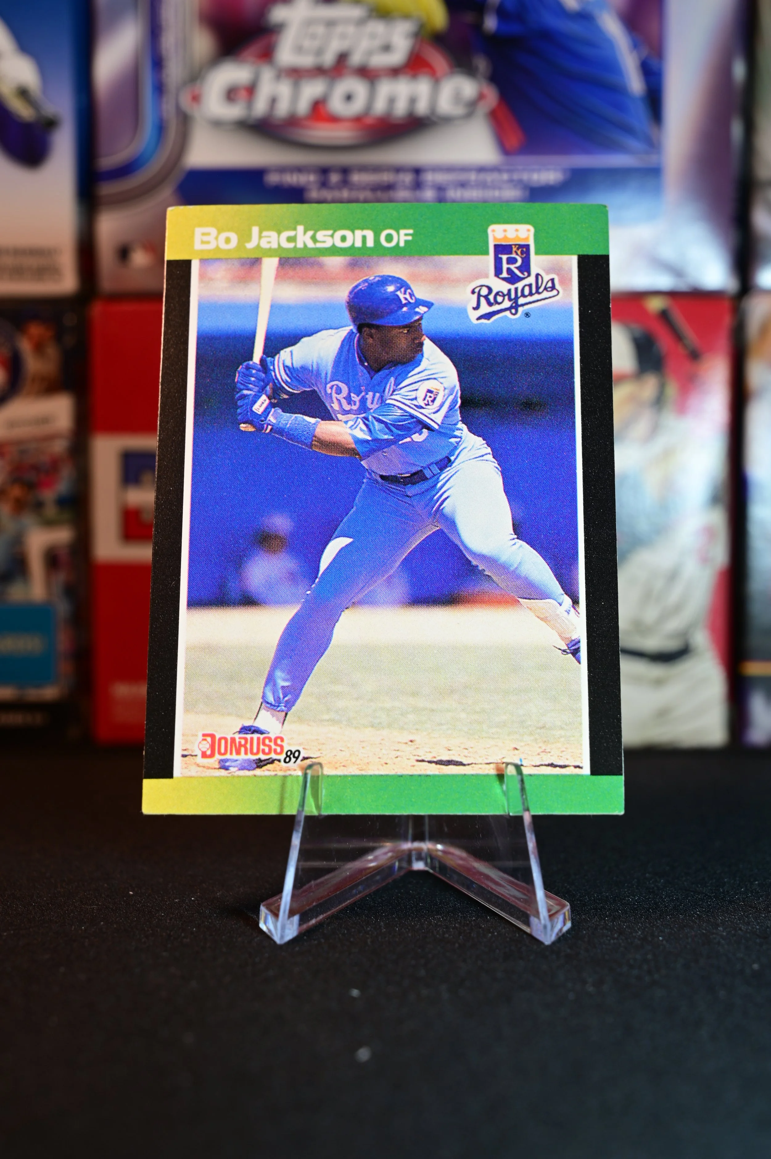 1989 Donruss Baseball's Best - Bo Jackson - base - Kansas City Royals