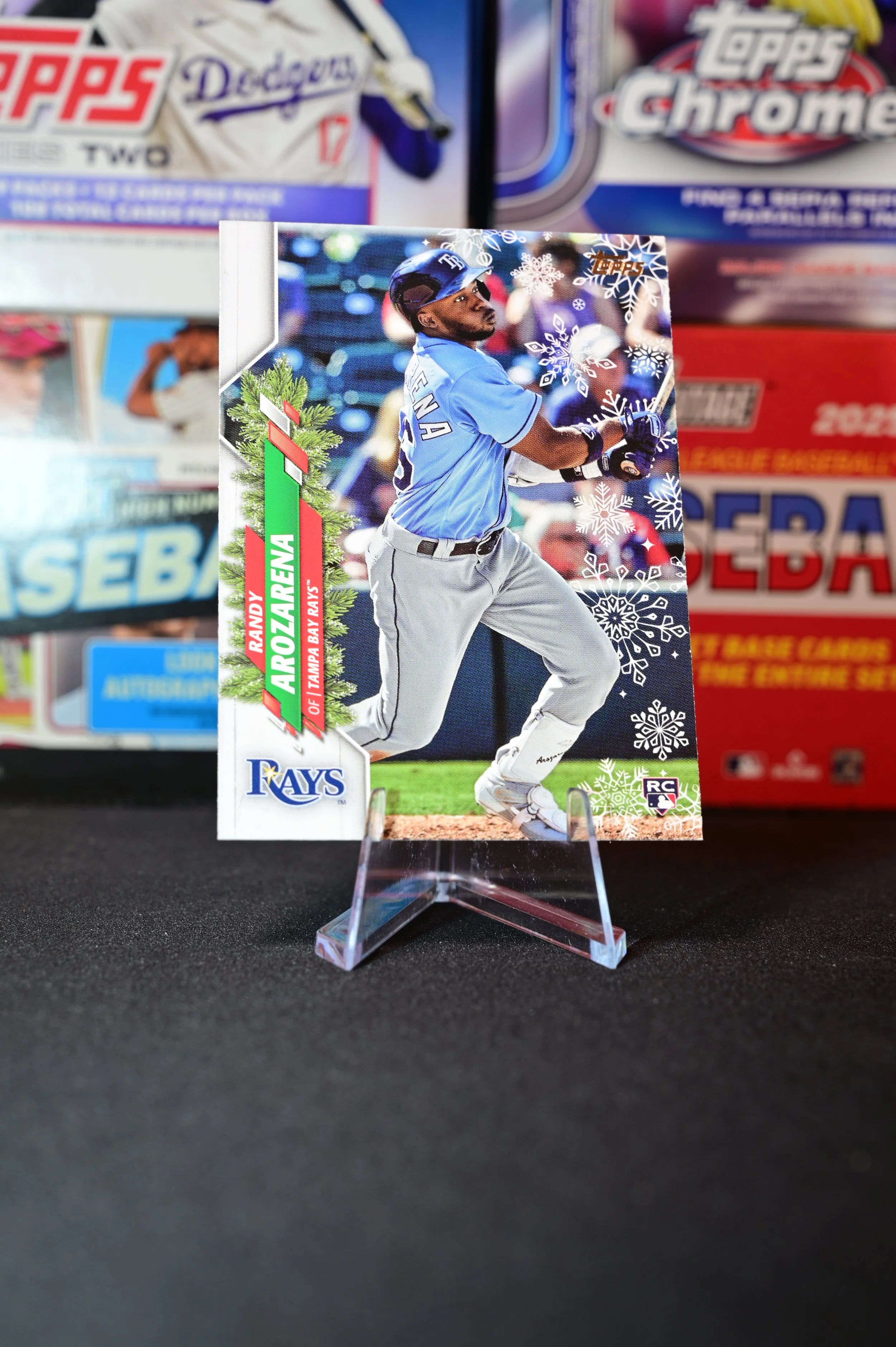 2020 Topps Holiday - Randy Arozarena - base - Tampa Bay Rays - (RC)