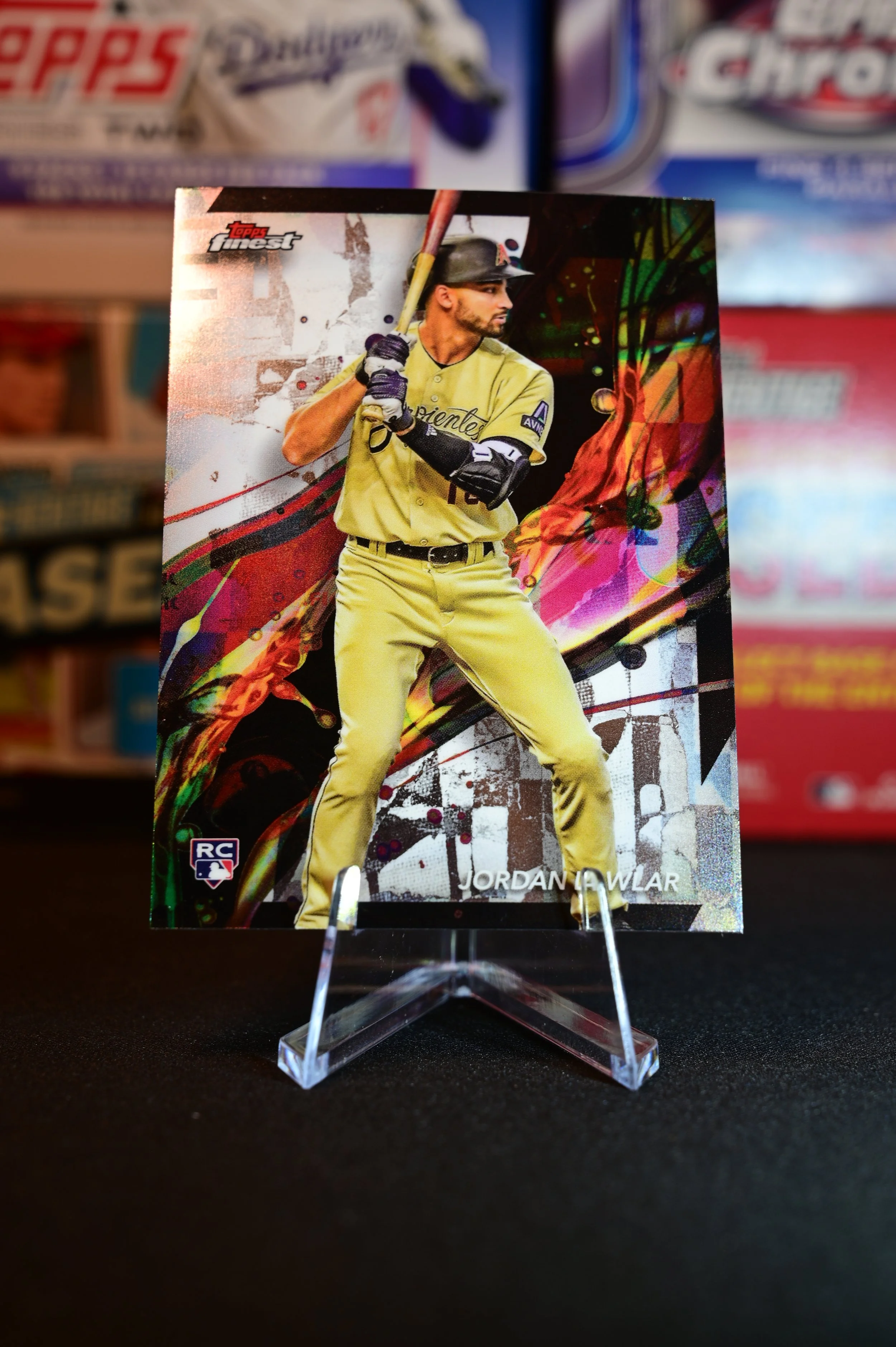 2024 Topps Finest - Jordan Lawler - base - Arizona Diamondbacks - (RC)