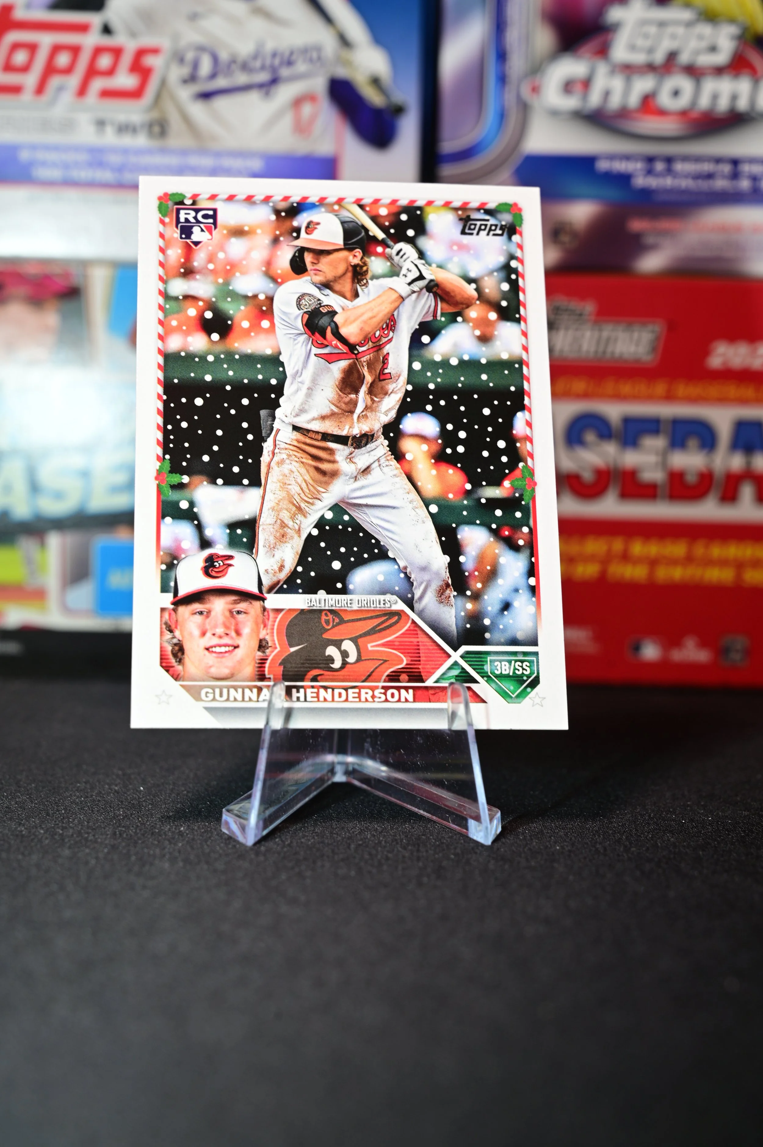 2023 Topps Holiday - Gunnar Henderson - base - Baltimore Orioles - (RC)