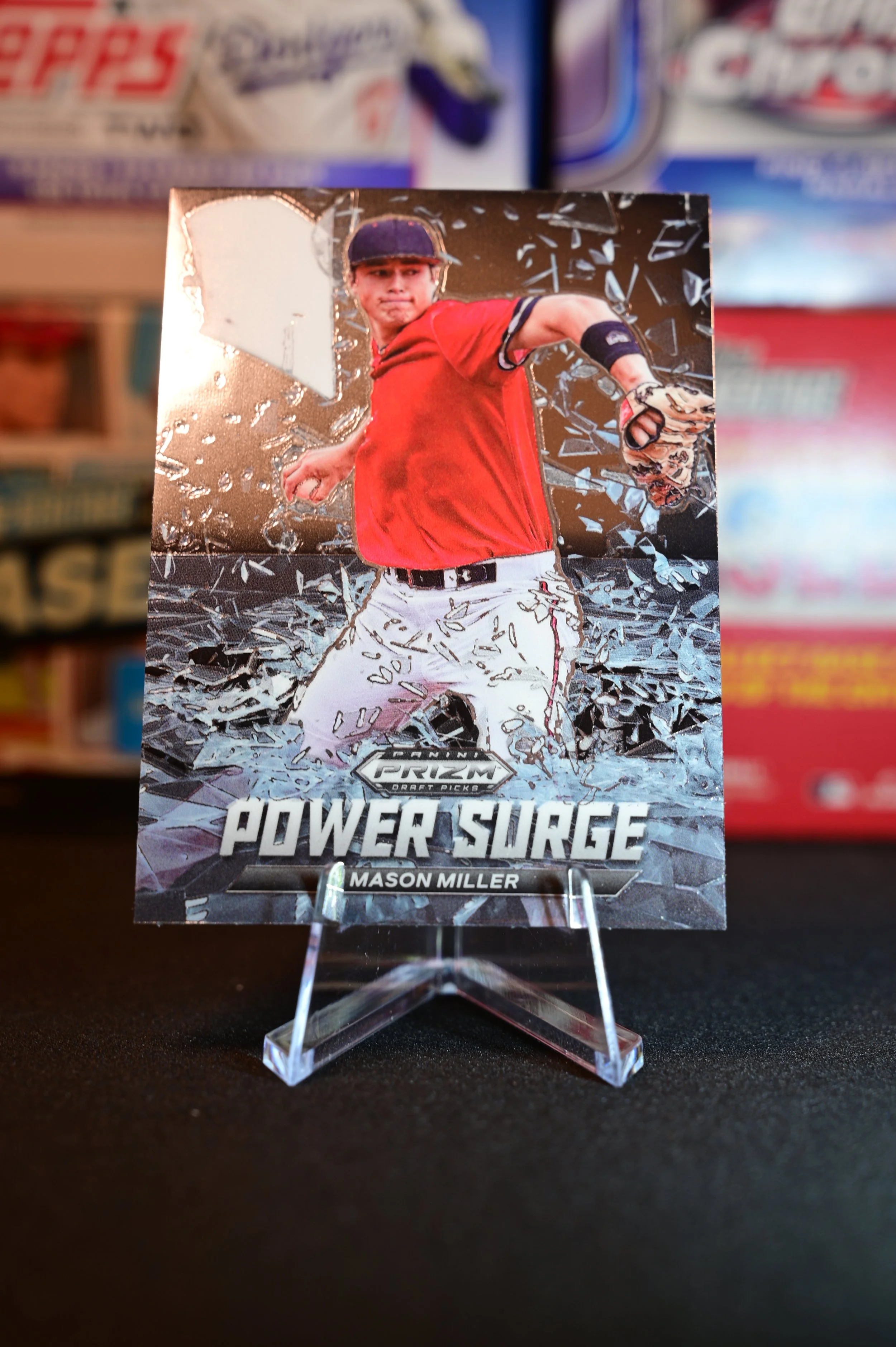 2021 Panini Prizm Draft Picks - Mason Miller - Power Surge Insert