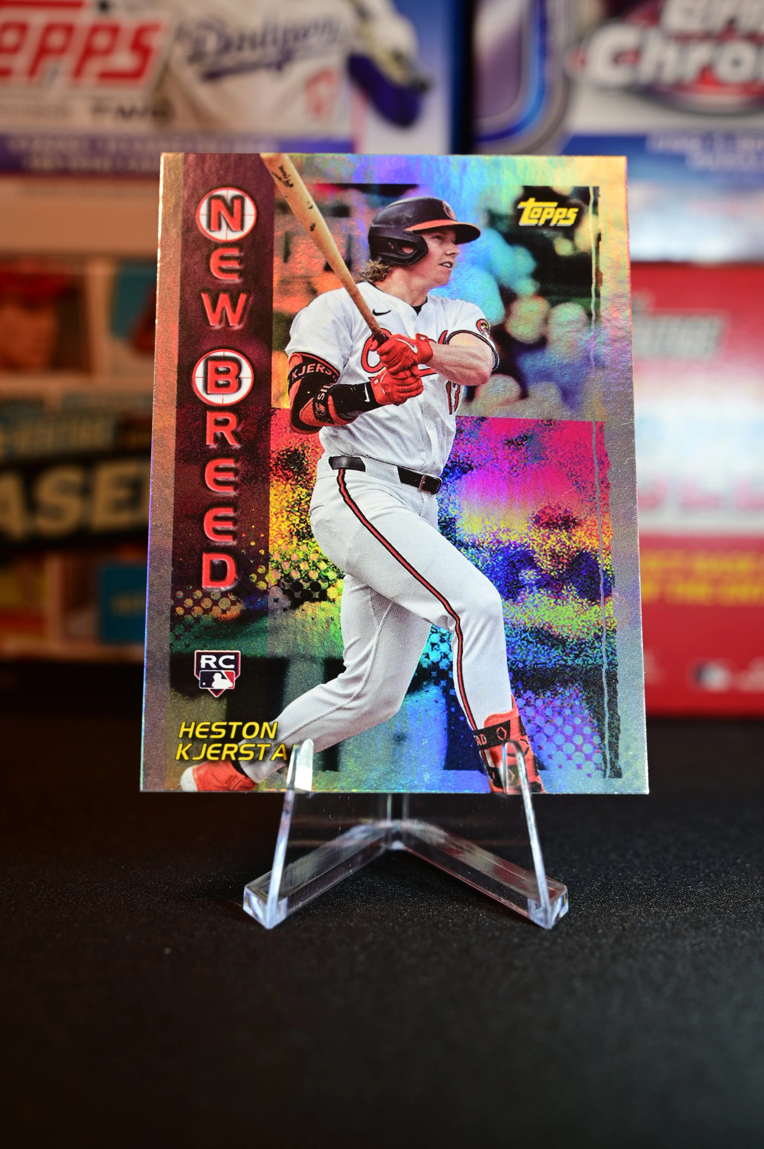 2024 Topps Archives - Heston Kjerstad - New Breed Insert - Baltimore Orioles - (RC)