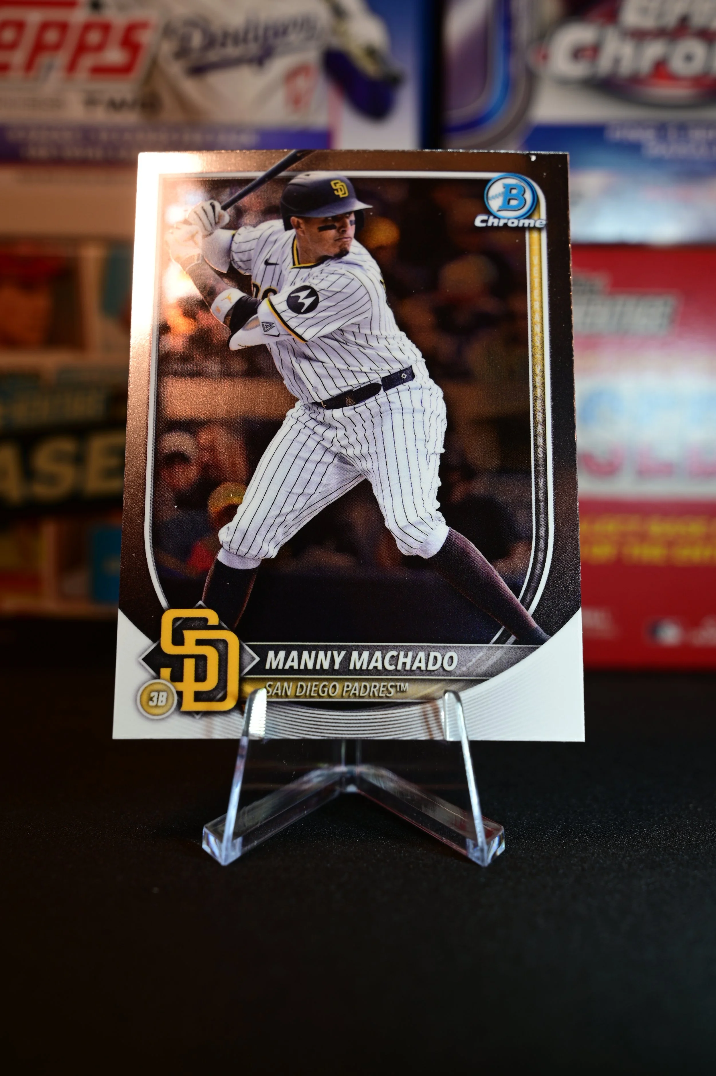 2025 Bowman Chrome - Manny Machado - base - San Diego Padres