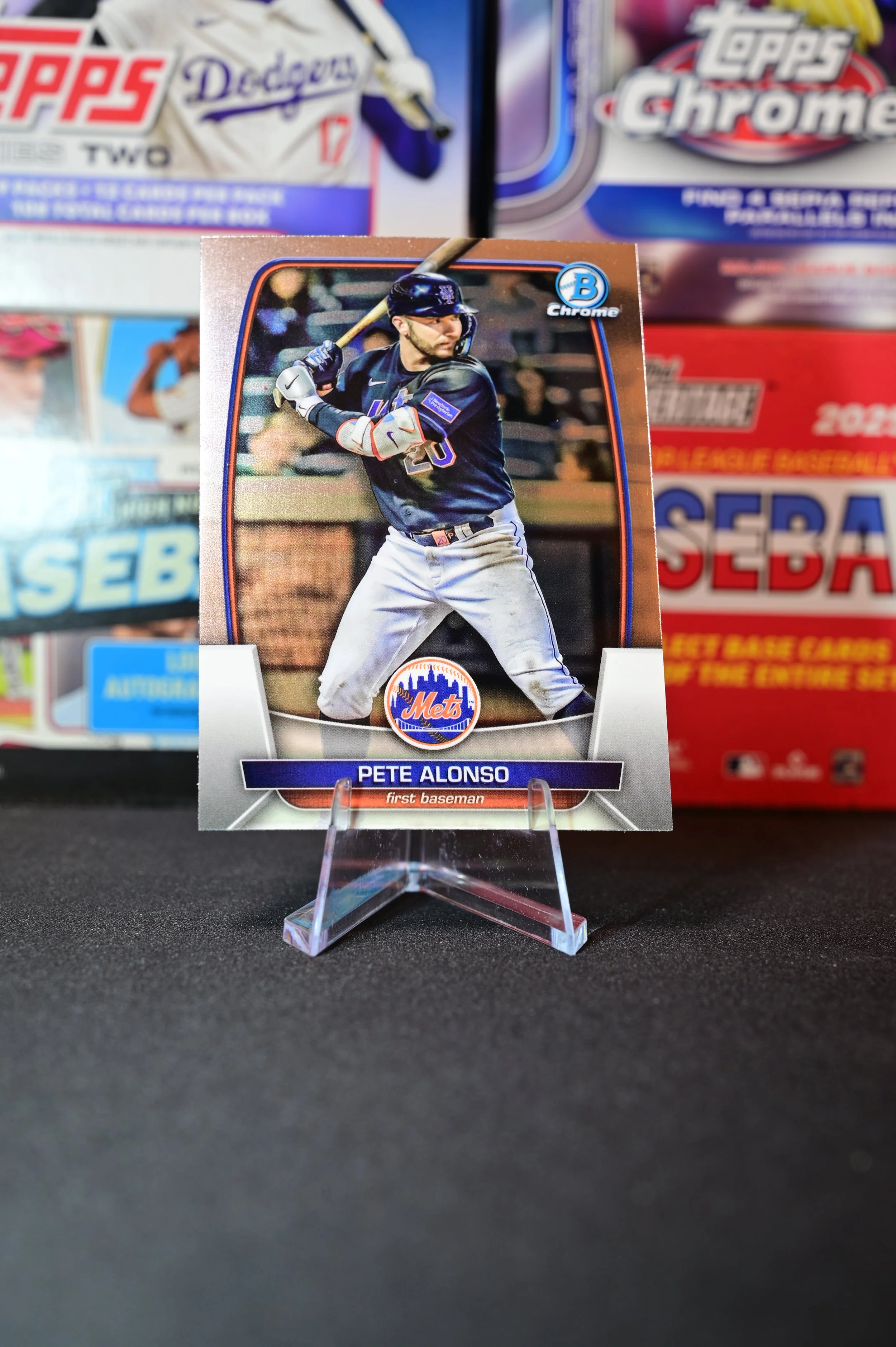 2023 Bowman Chrome - Pete Alonso - base - New York Mets