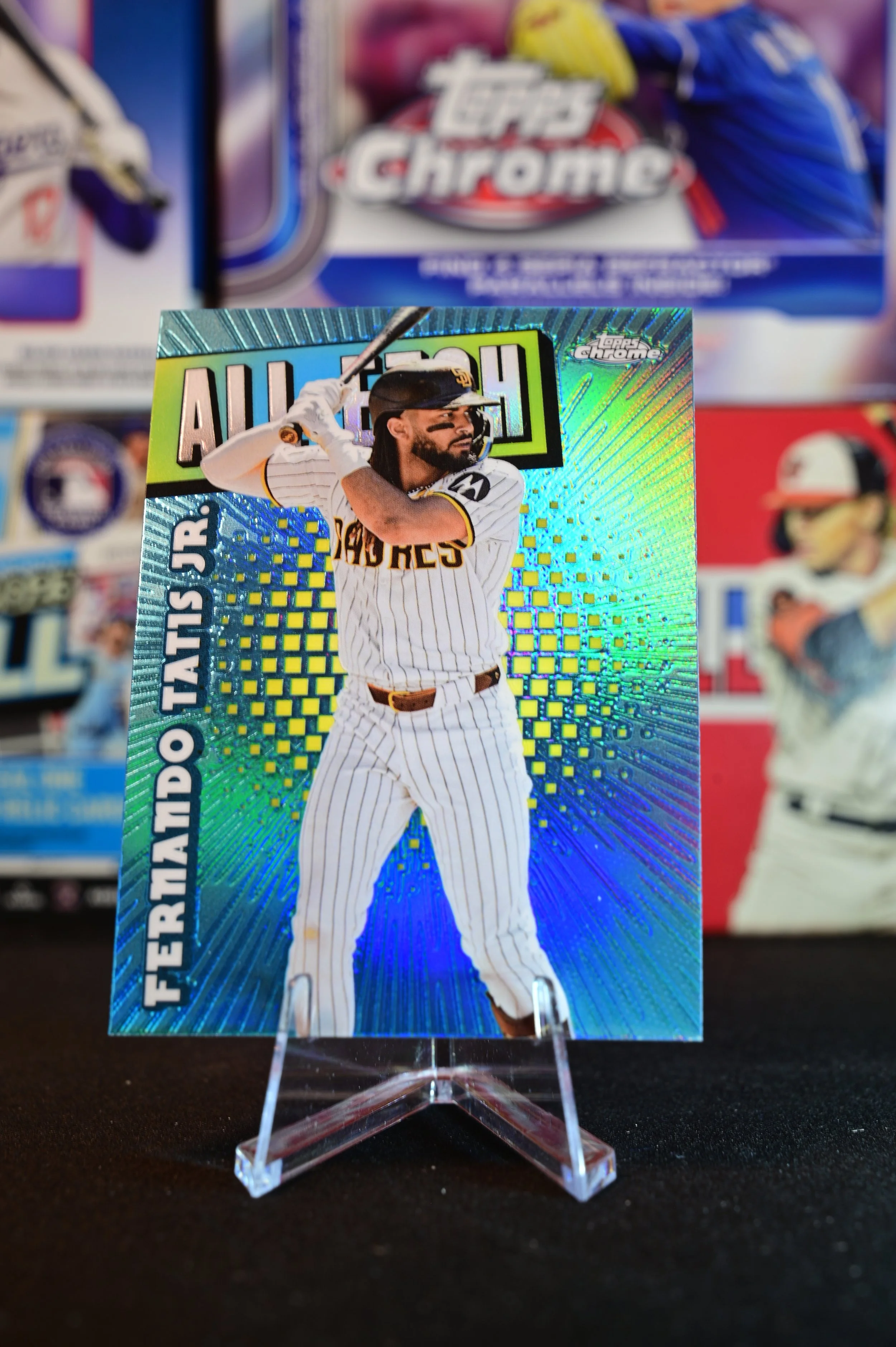 2025 Topps Chrome - Fernando Tatis Jr - All-Etch Insert - San Diego Padres