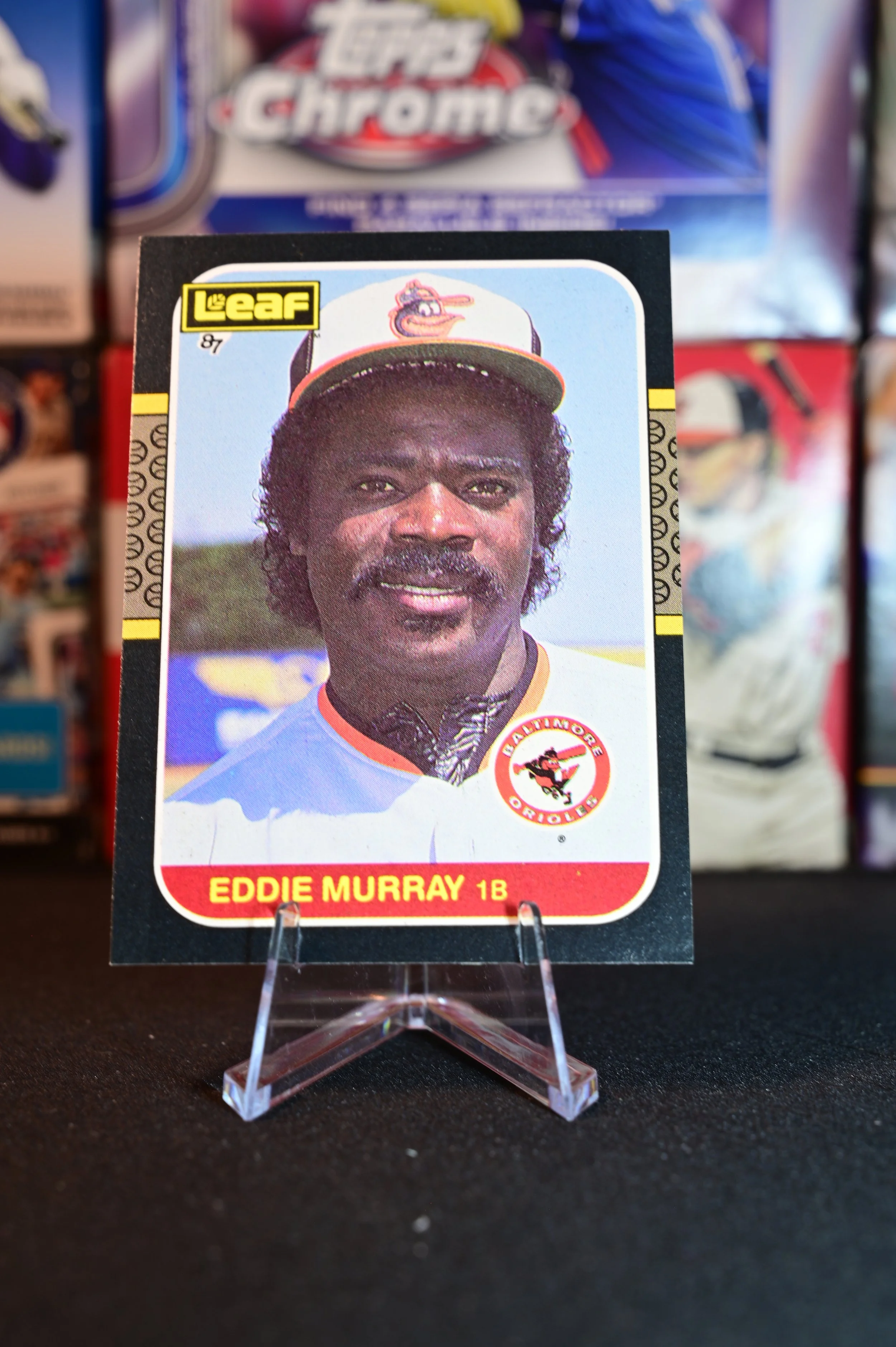 1987 Leaf - Eddie Murray - base - Baltimore Orioles