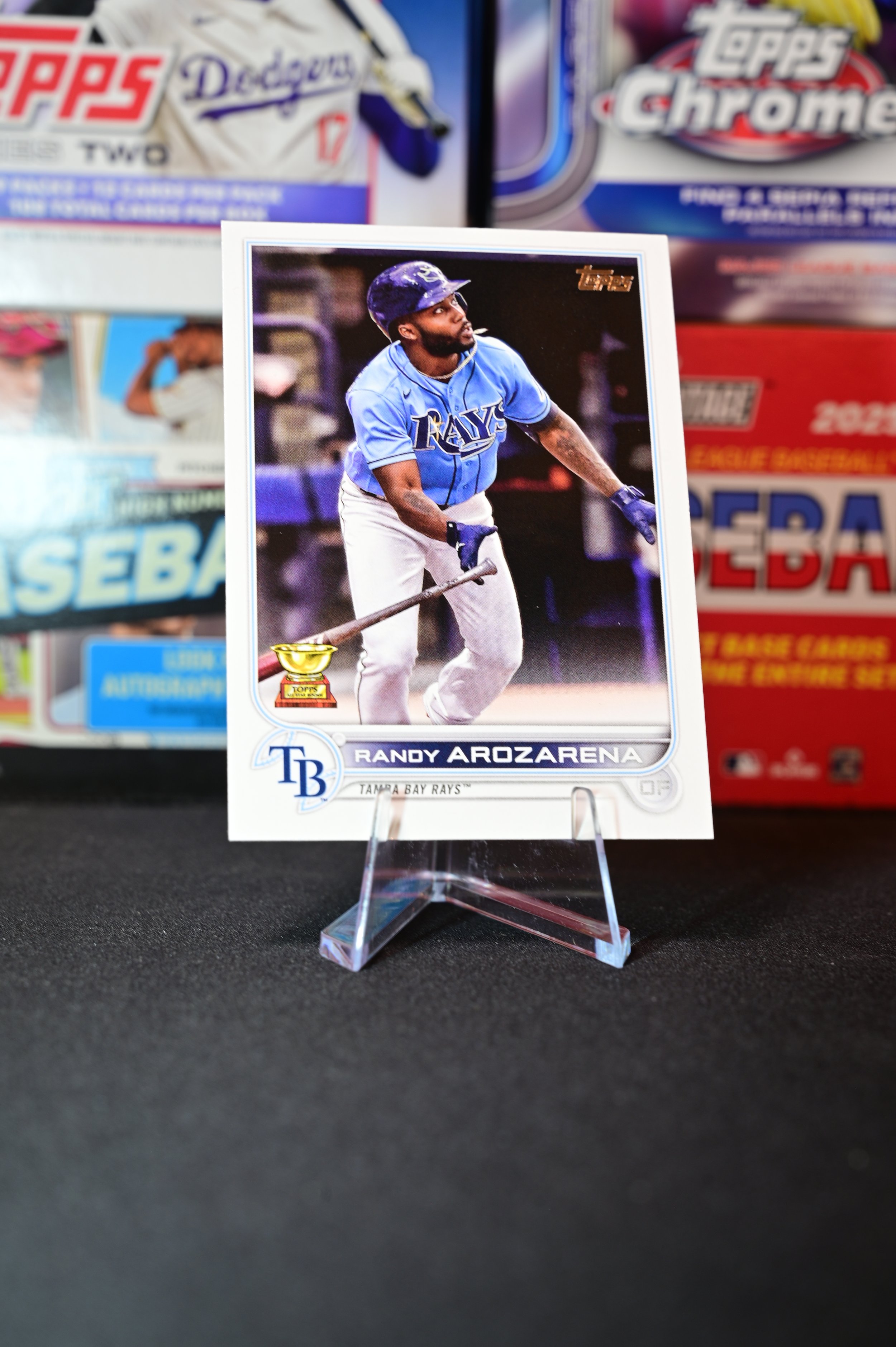 2022 Topps - Randy Arozarena - Gold Cup  - Tampa Bay Rays