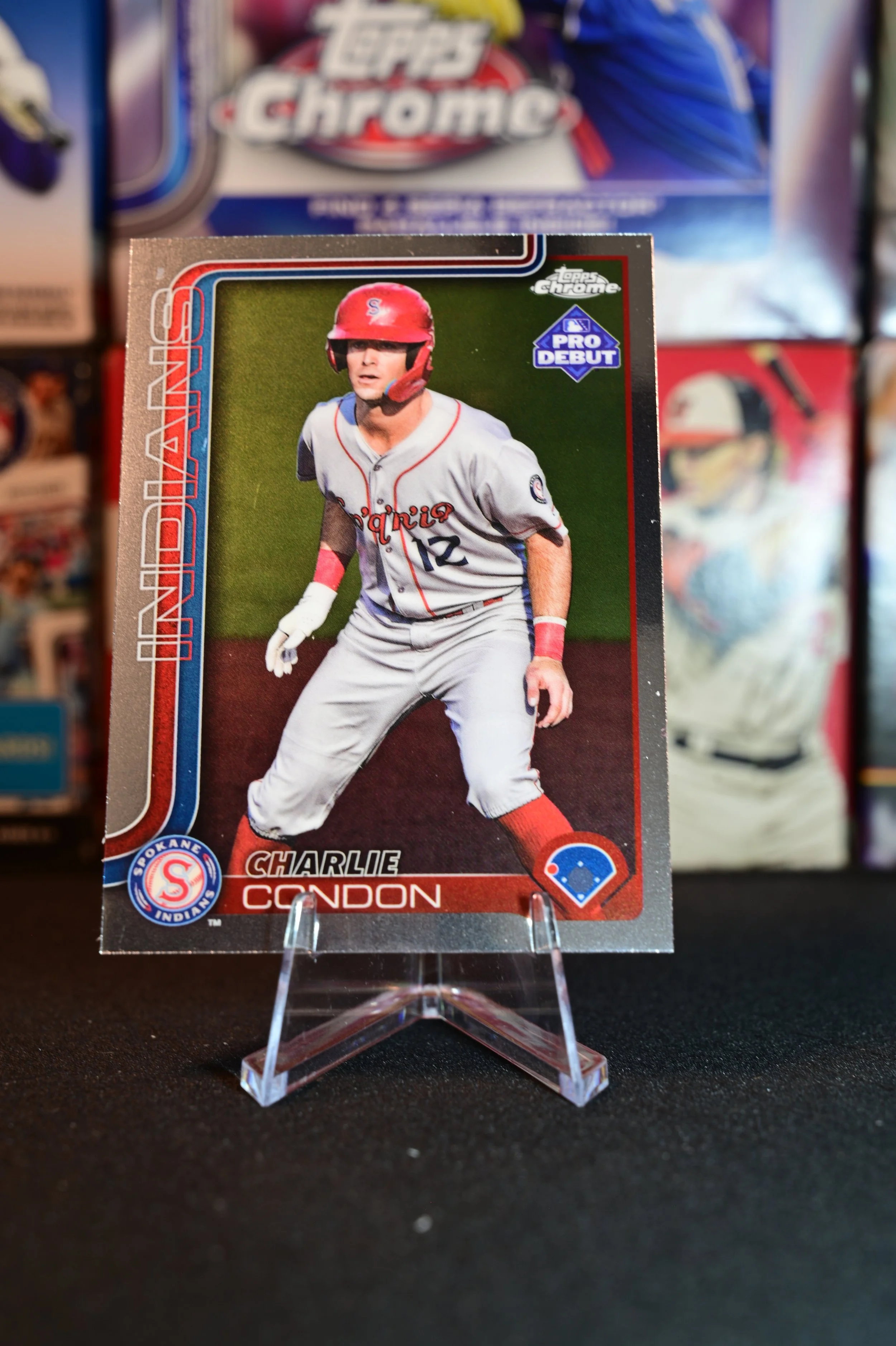 2025 Topps Pro Debut - Charlie Condon - Chrome Parallel - Colorado Rockies