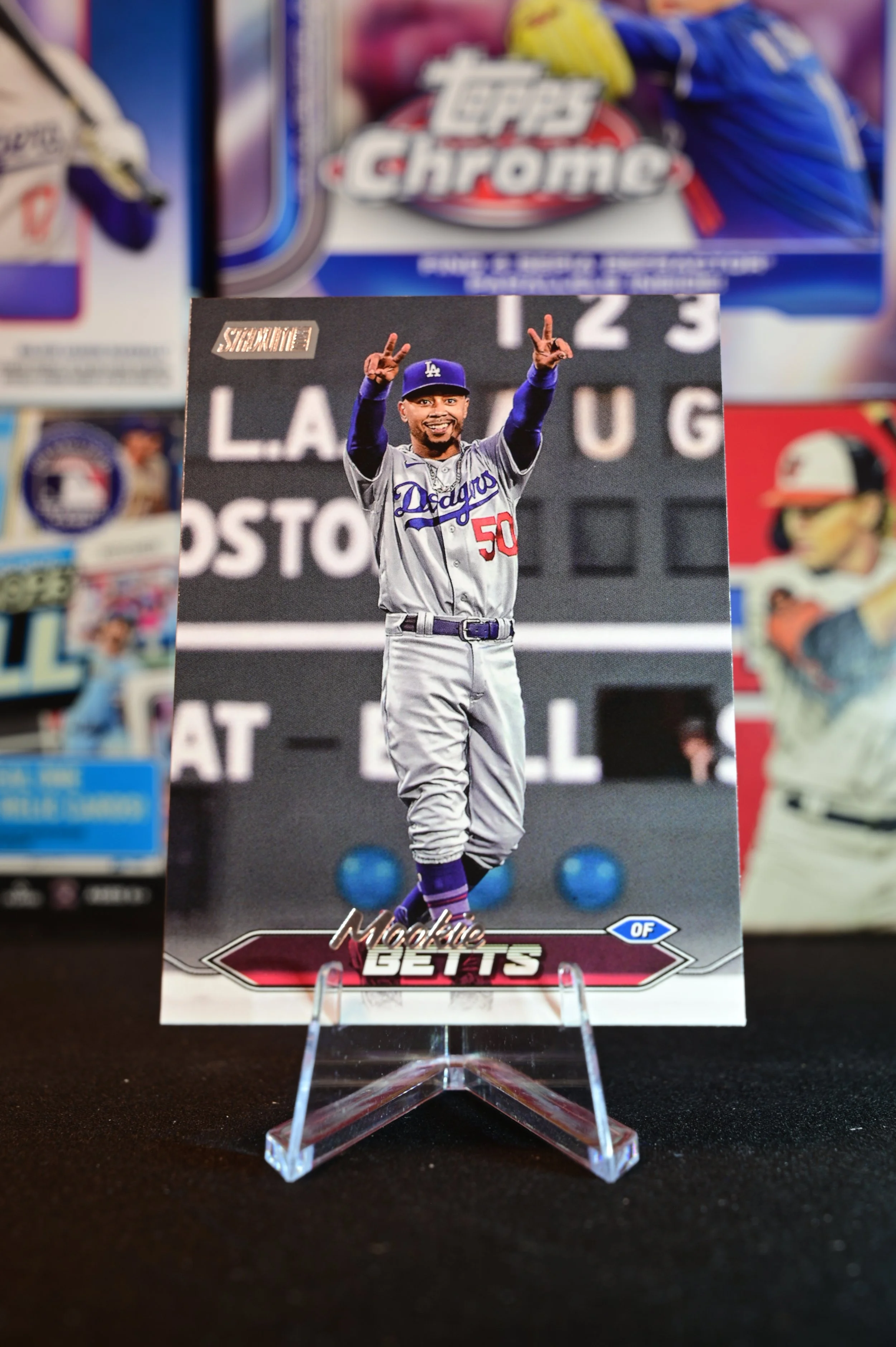 2024 Stadium Club - Mookie Betts - base - Los Angeles Dodgers