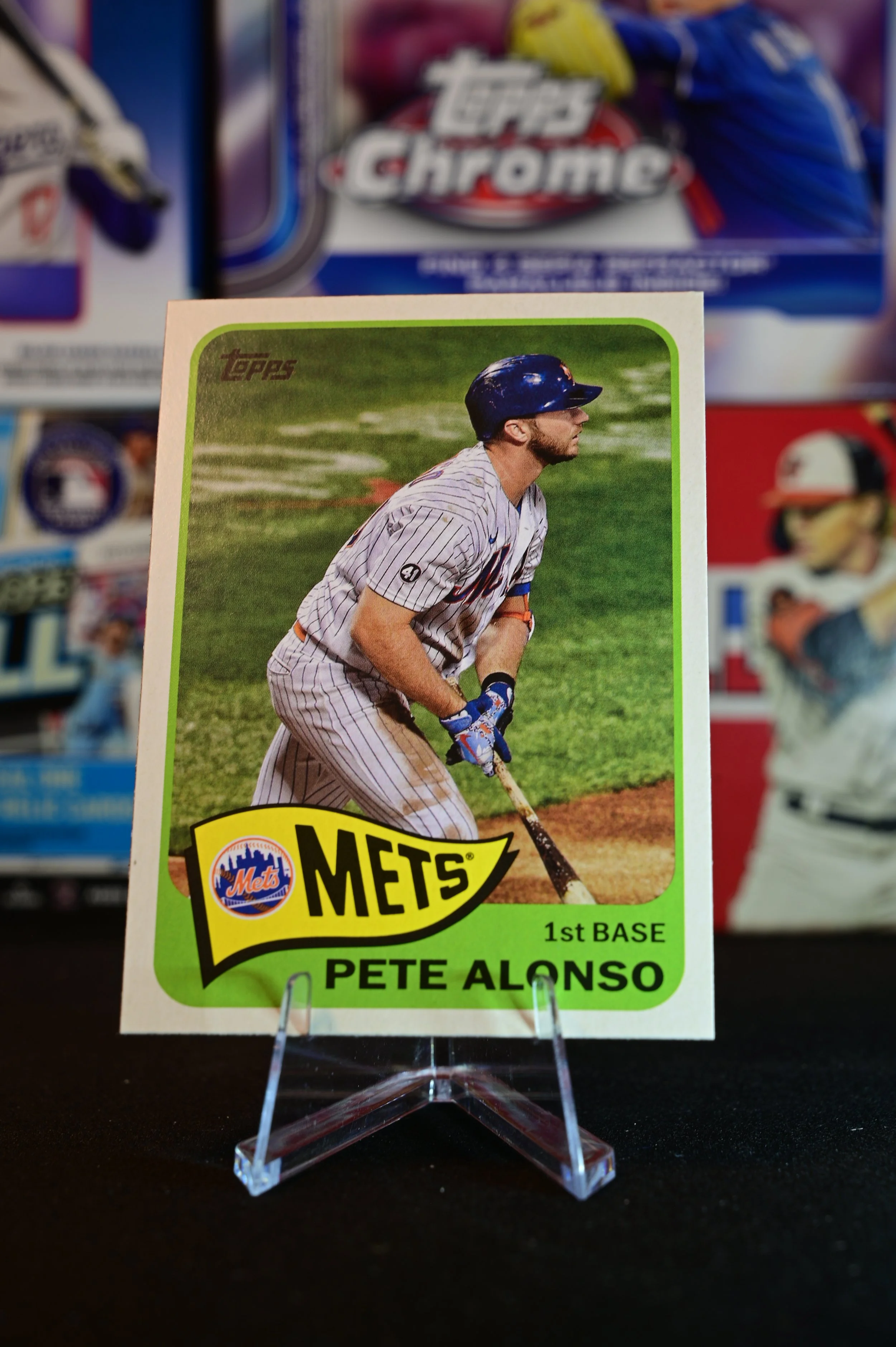 2021 Topps  - Pete Alonso - 1965 Topps Design Insert - New York Mets