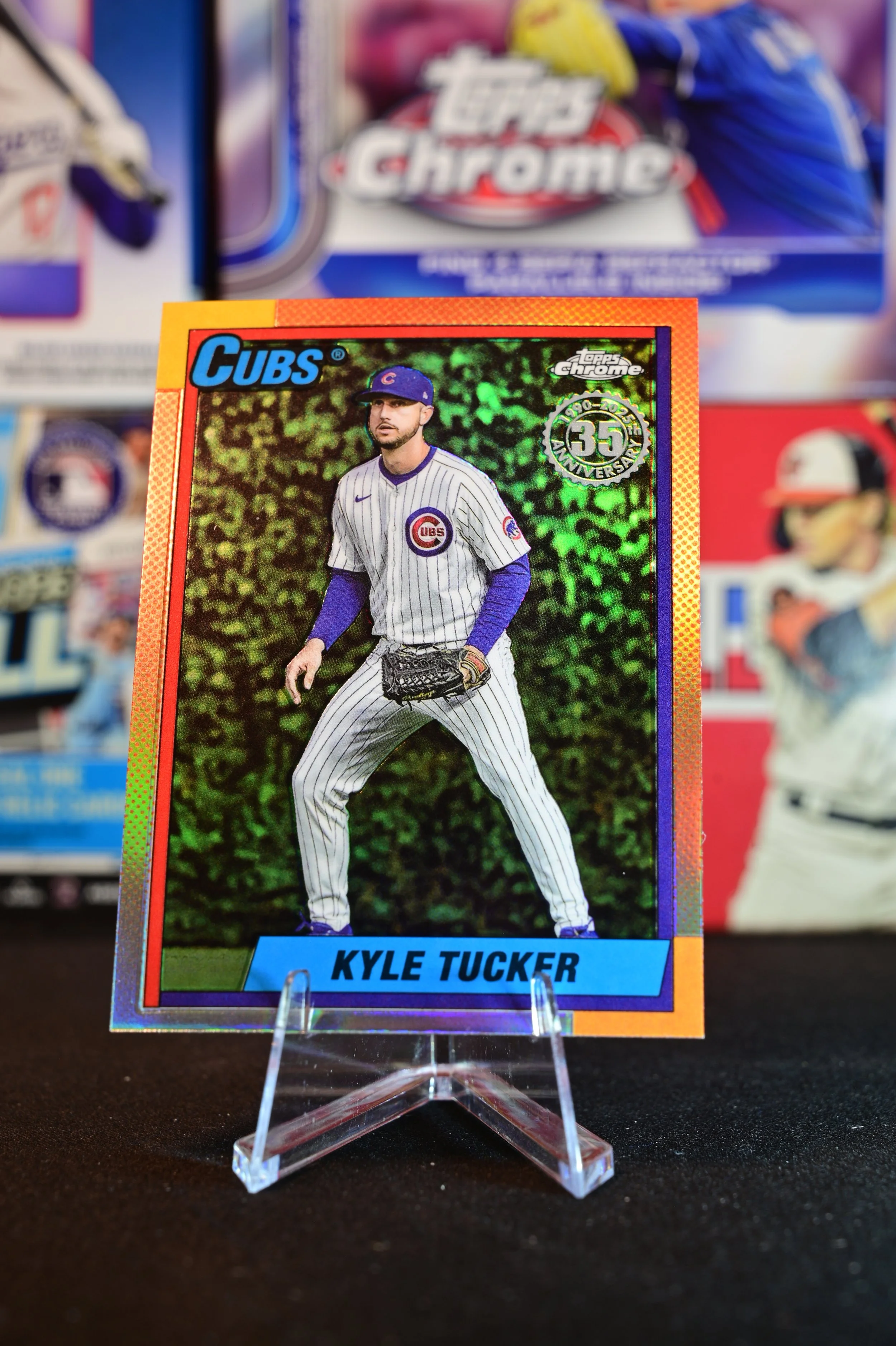 2025 Topps Chrome - Kyle Tucker - 1991 Design Insert - Chicago Cubs
