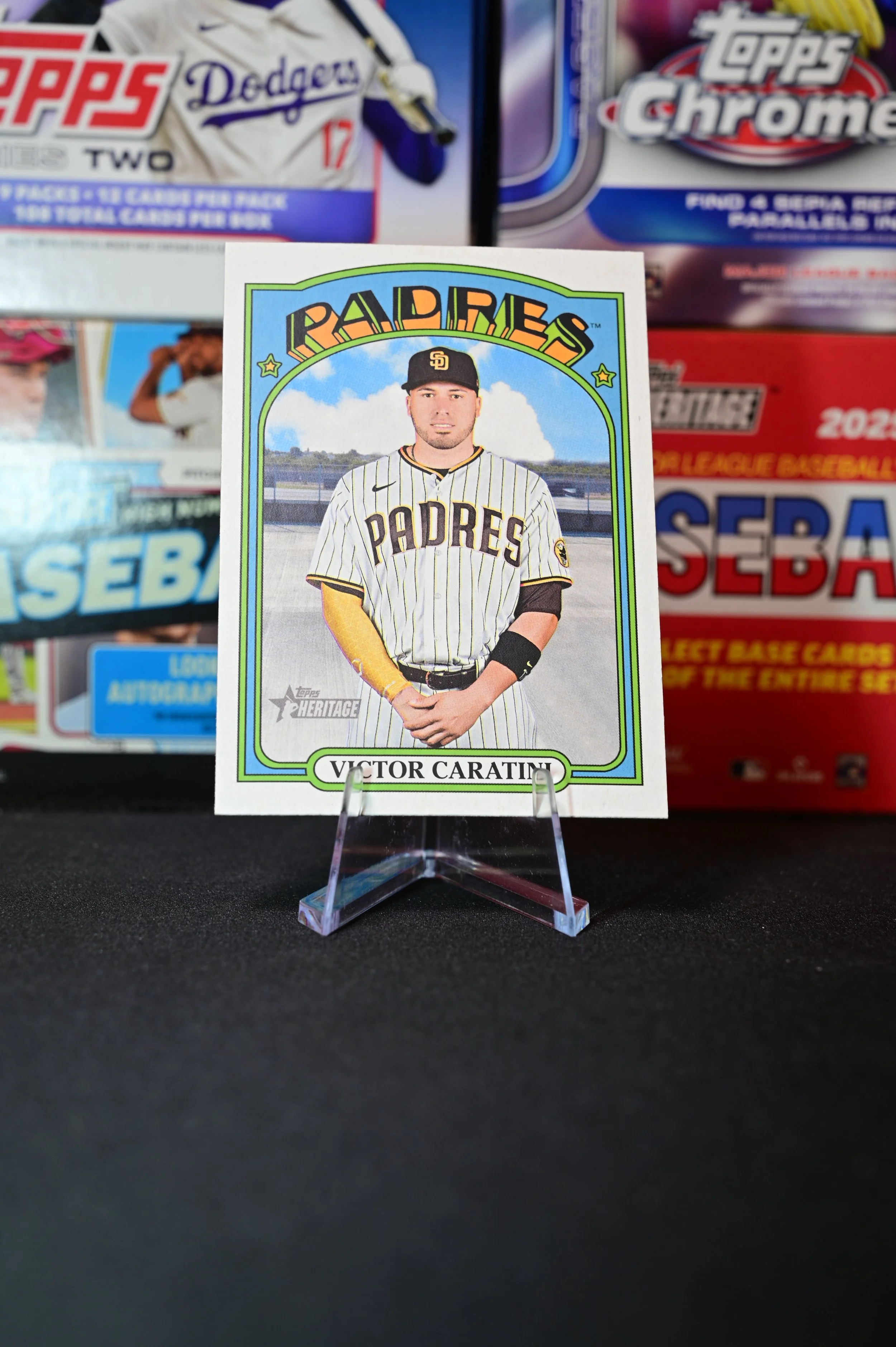 2021 Topps Heritage - Victor Caratini - High Number SP - San Diego Padres