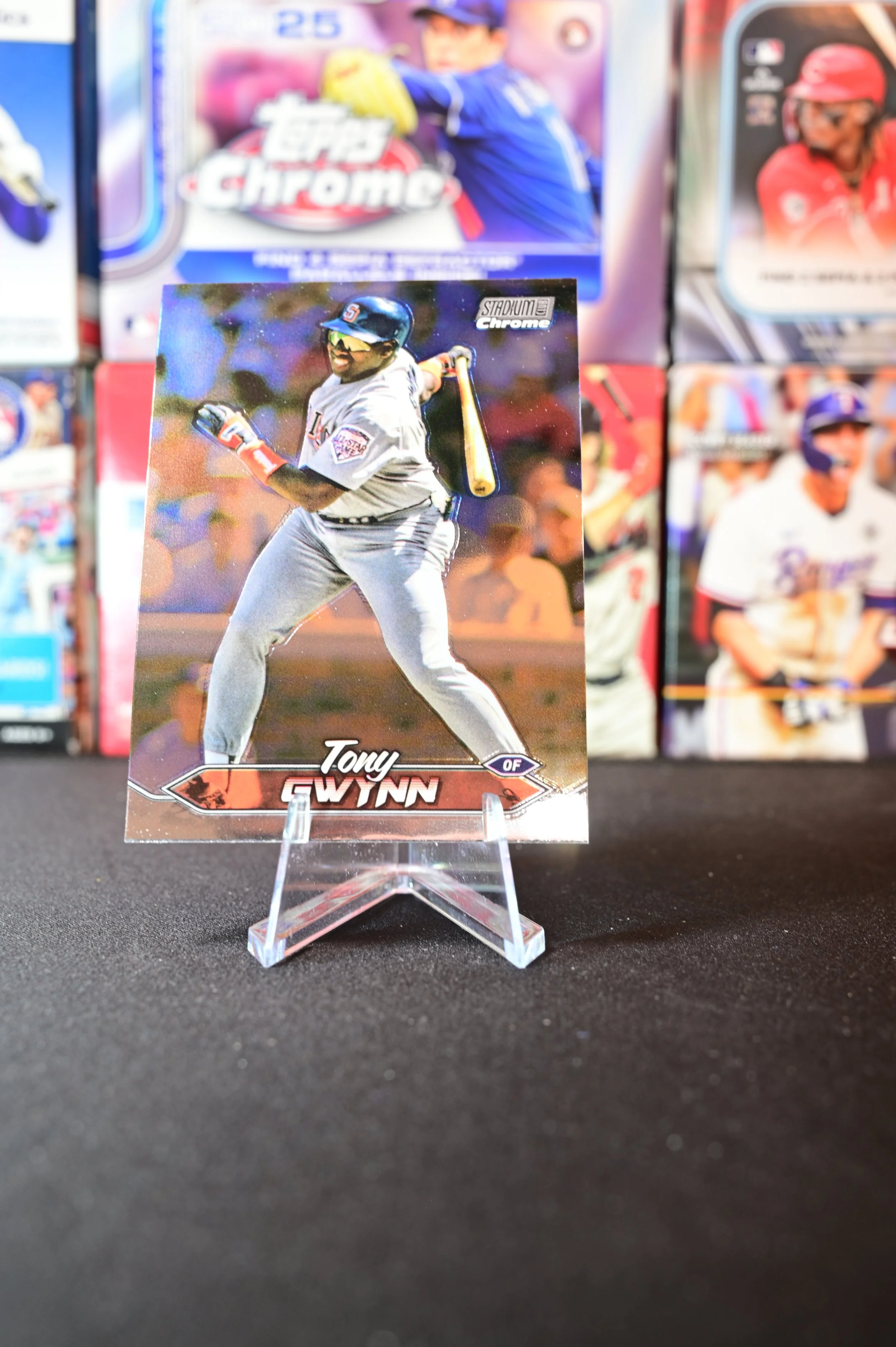 2024 Stadium Club - Tony Gwynn - Chrome parallel - San Diego Padres