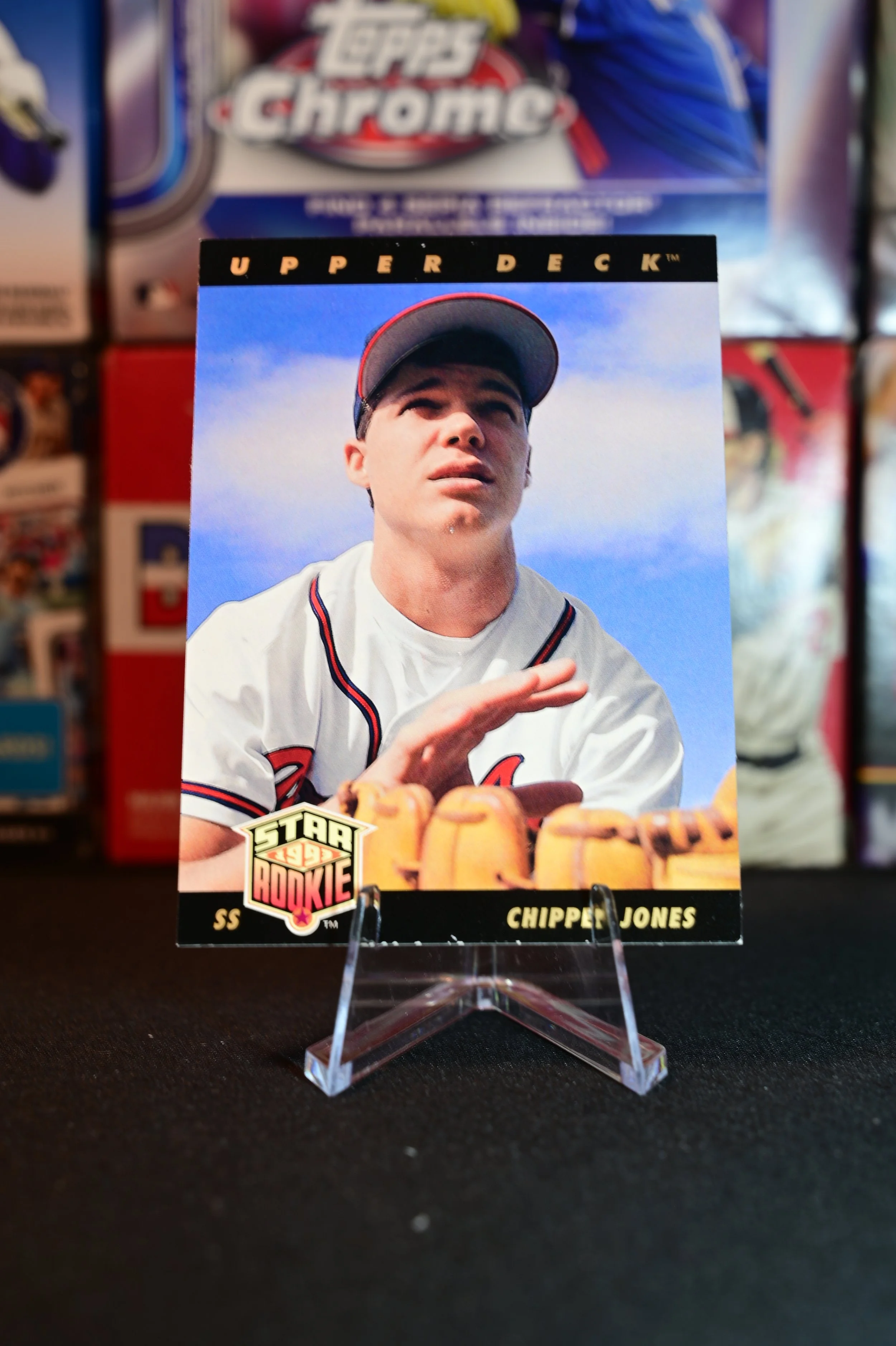 1993 Upper Deck - Chipper Jones - Star Rookie - Atlanta Braves - (RC)