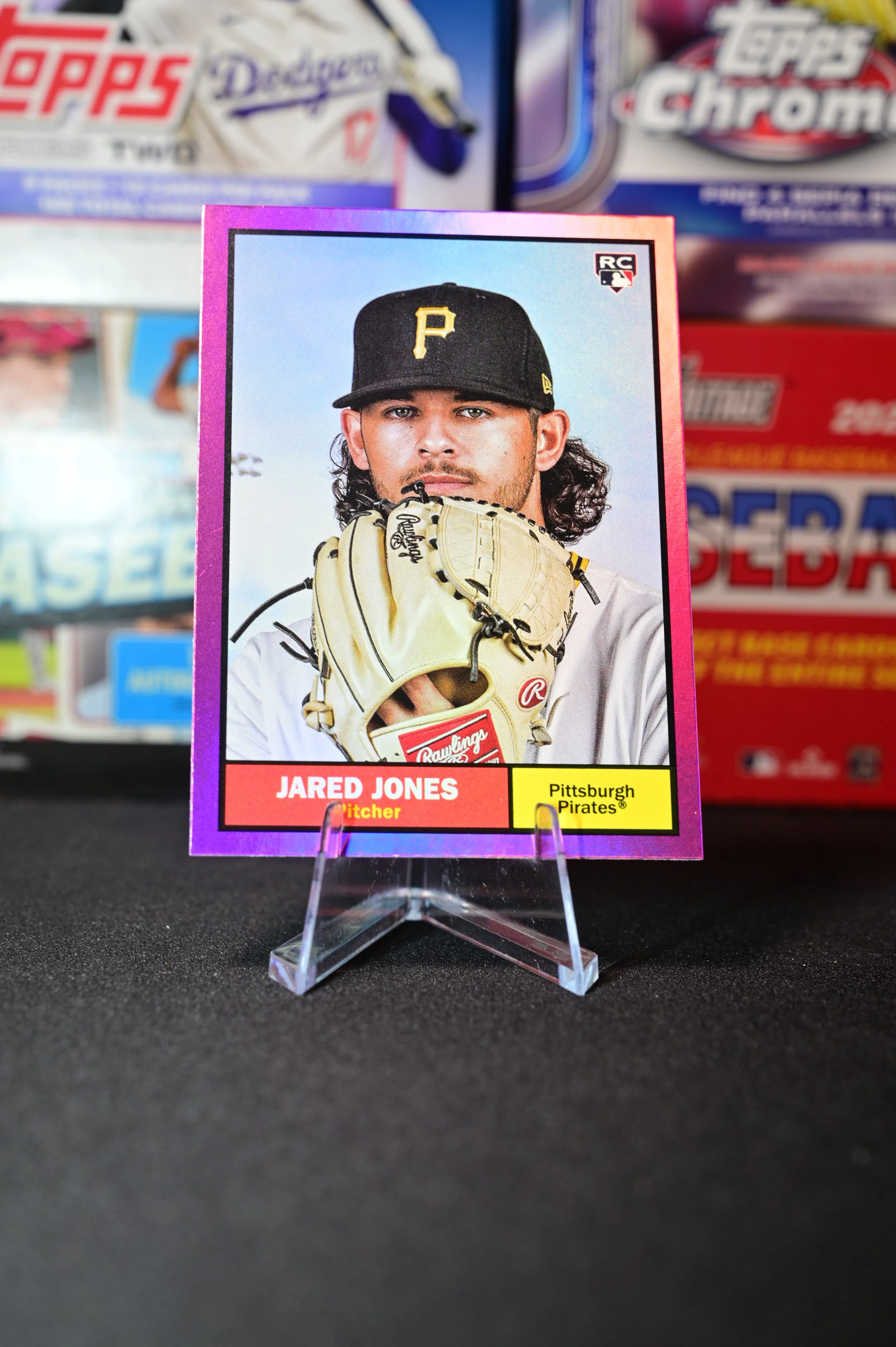 2024 Topps Archives - Jared Jones - Pink Foil parallel - Pittsburgh Pirates - (RC)