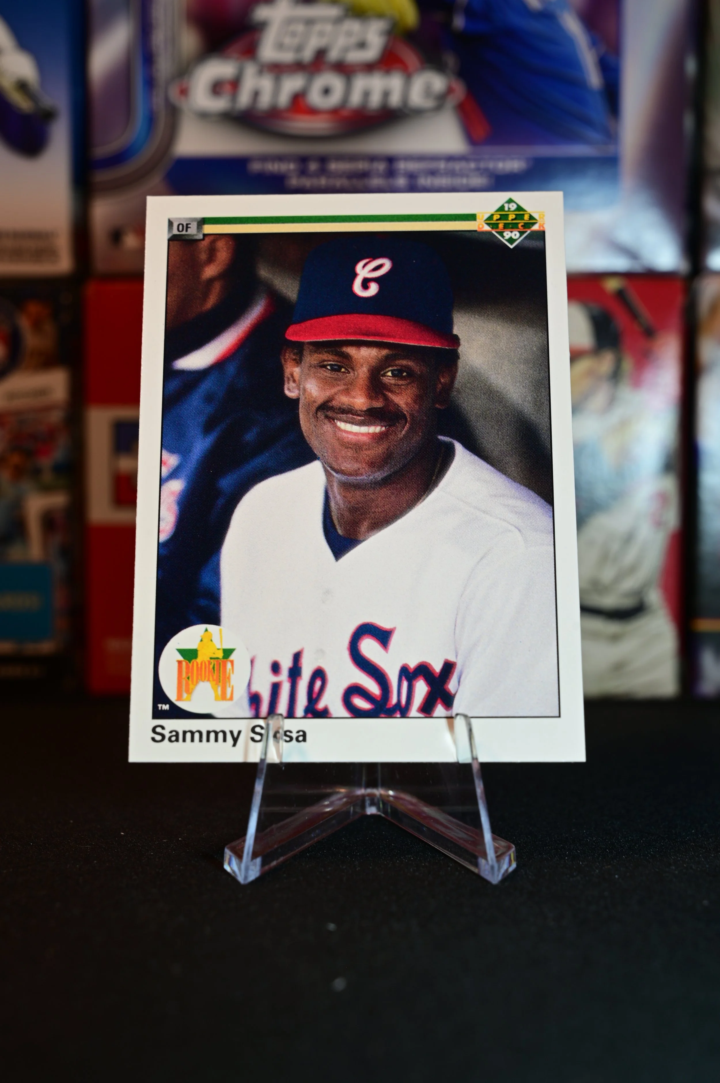 1990 Donruss - Sammy Sosa - base - Chicago White Sox - (RC)