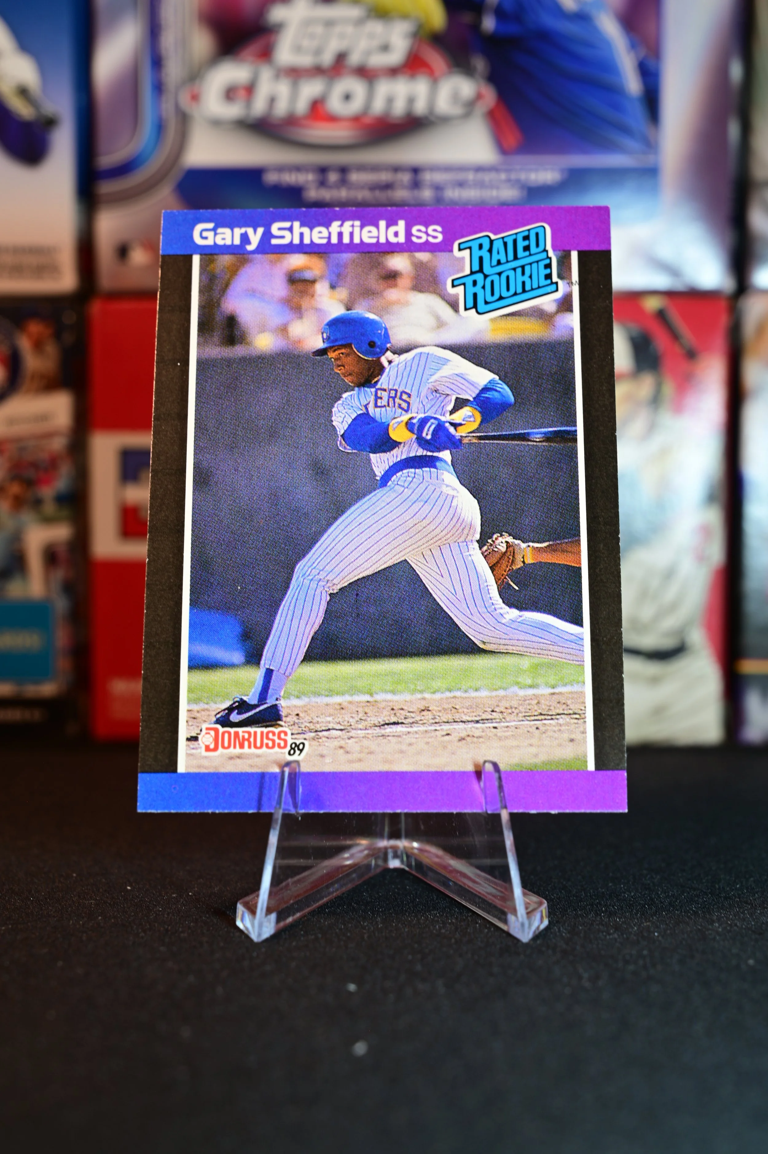 1989 Donruss - Gary Sheffield - Rated Rookie - Milwaukee Brewers - (RC)