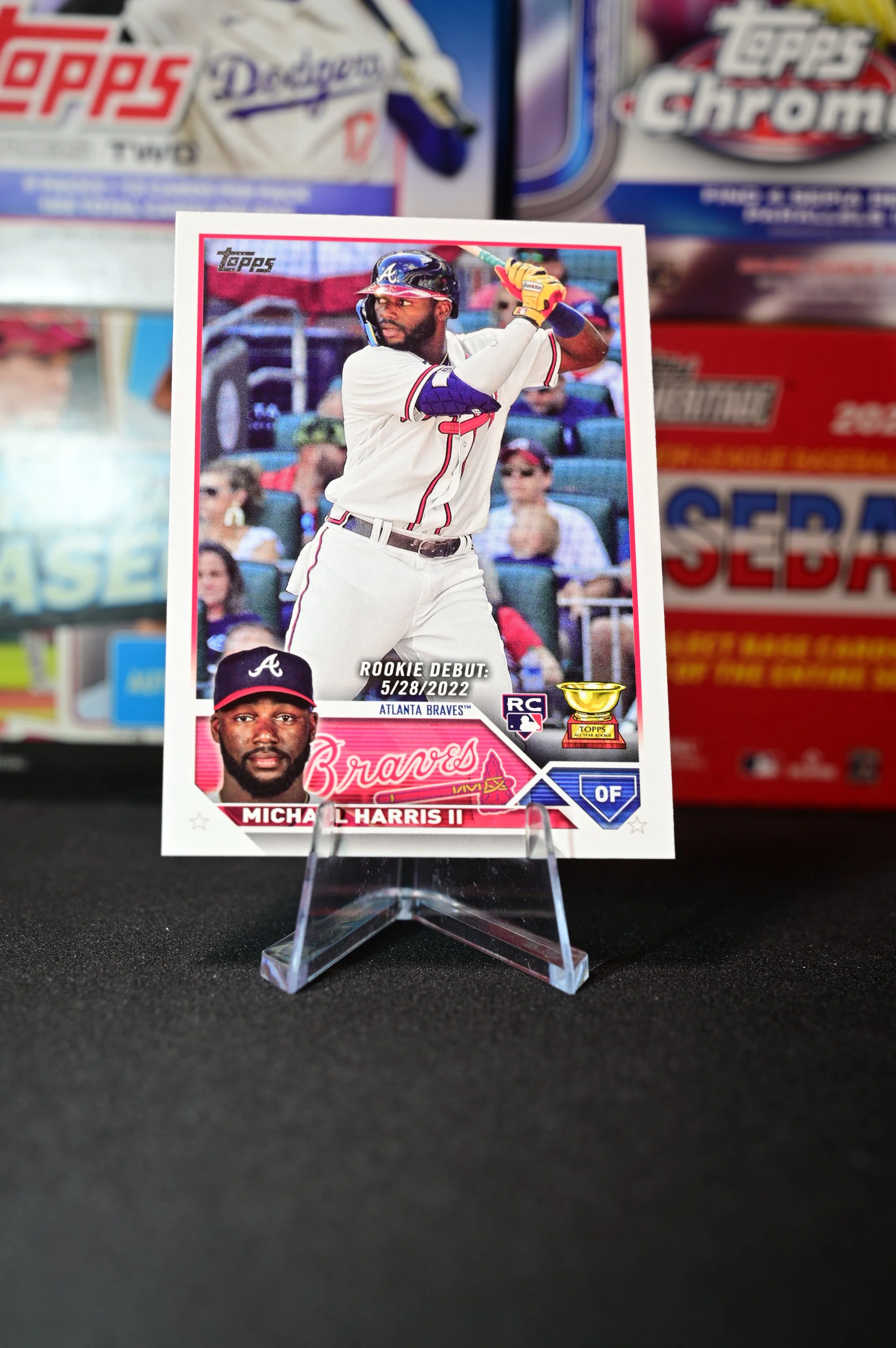 2023 Topps - Michael Harris II - Gold Cup Rookie Debut - Atlanta Braves - (RC)