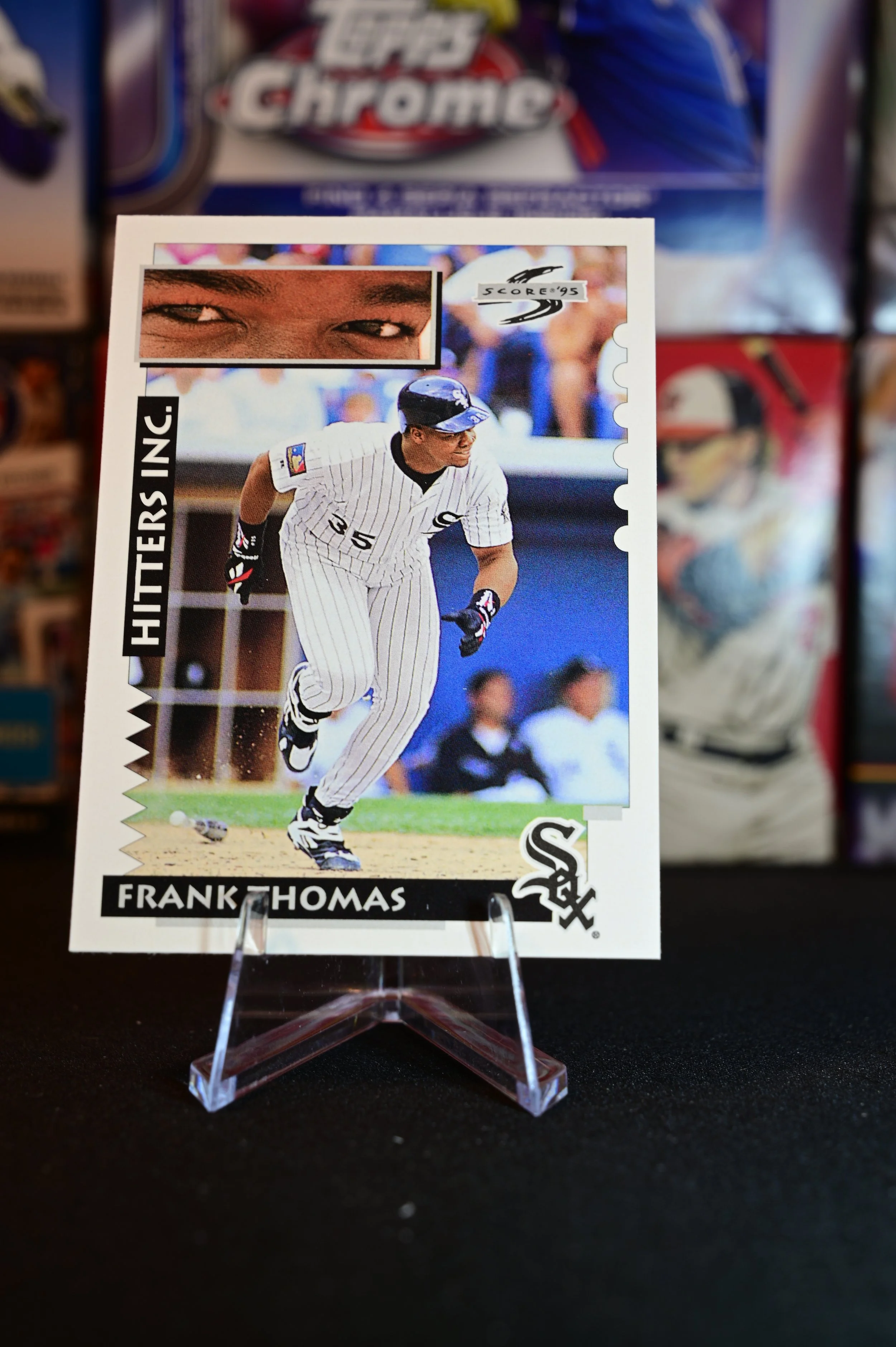 1995 Score - Frank Thomas - Hitters Inc Insert - Chicago White Sox