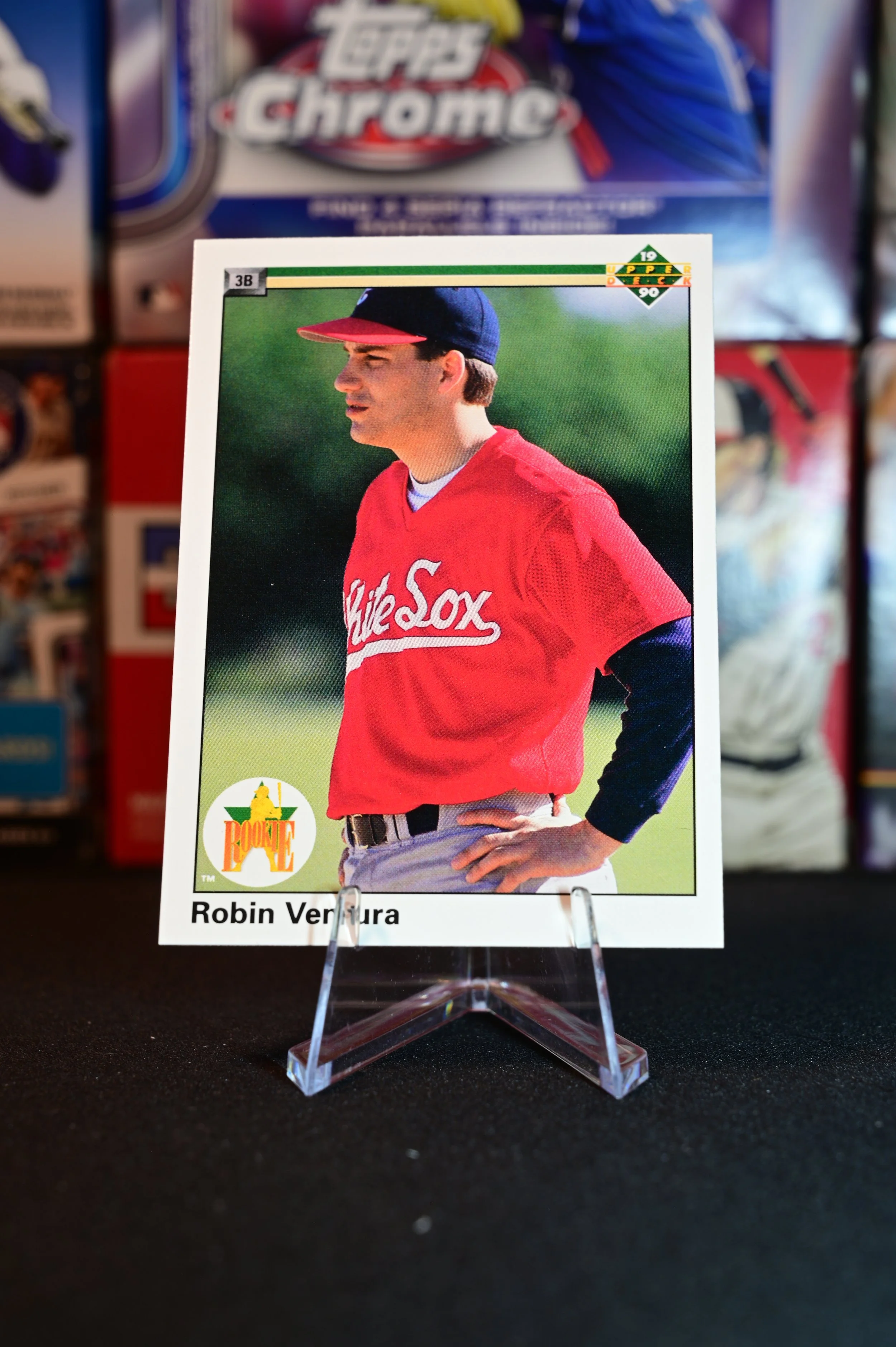 1990 Upper Deck - Robin Ventura - Star Rookie - Chicago White Sox - (RC)
