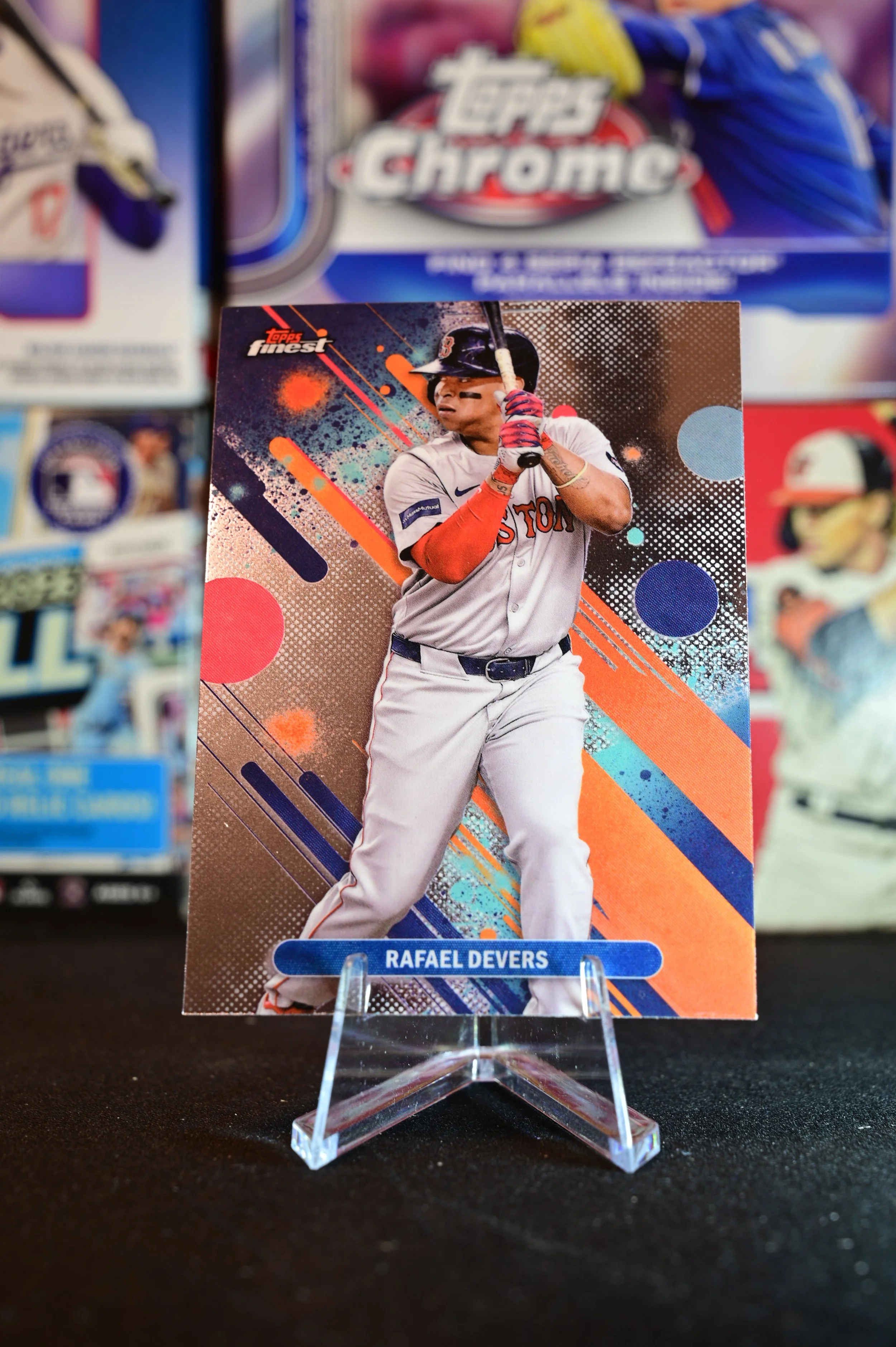 2025 Topps Finest - Rafael Devers - base - Boston Red Soz