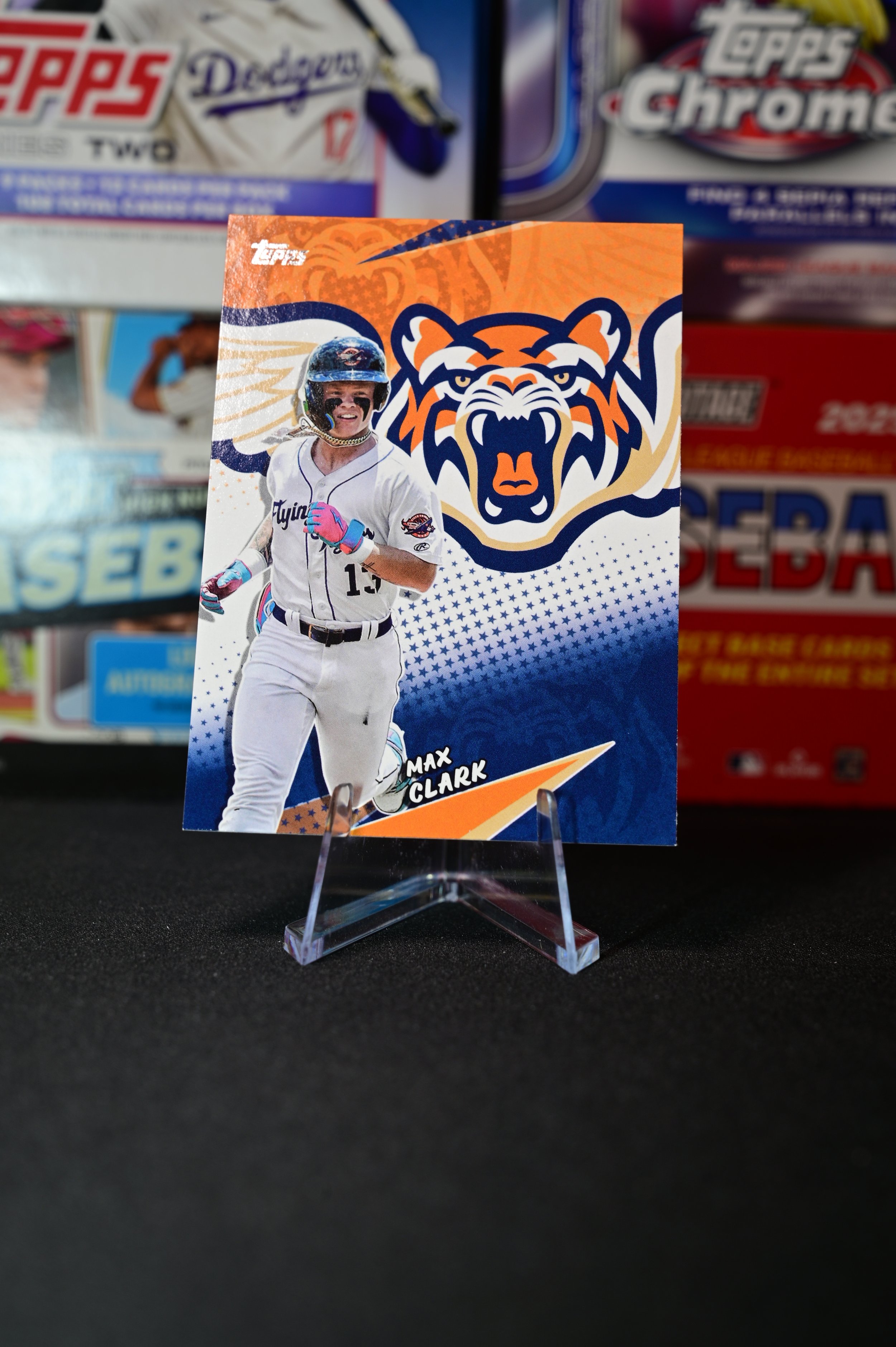 2025 Topps Pro Debut - Max Clark - Stars of MiLB Insert - Detroit Tigers