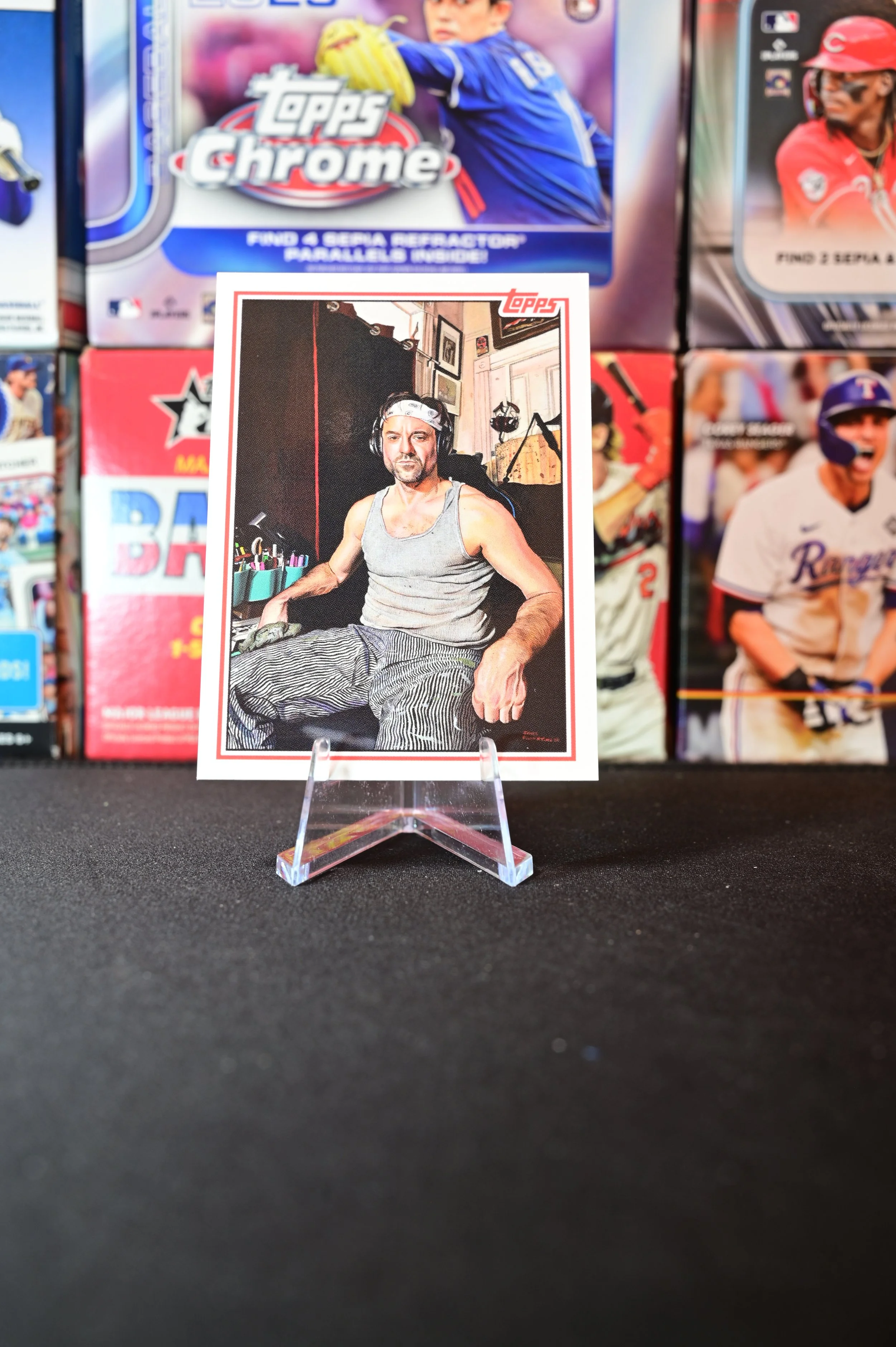 2025 Topps Shoebox Treasures - James Fiorentino Artist Portrait SSP